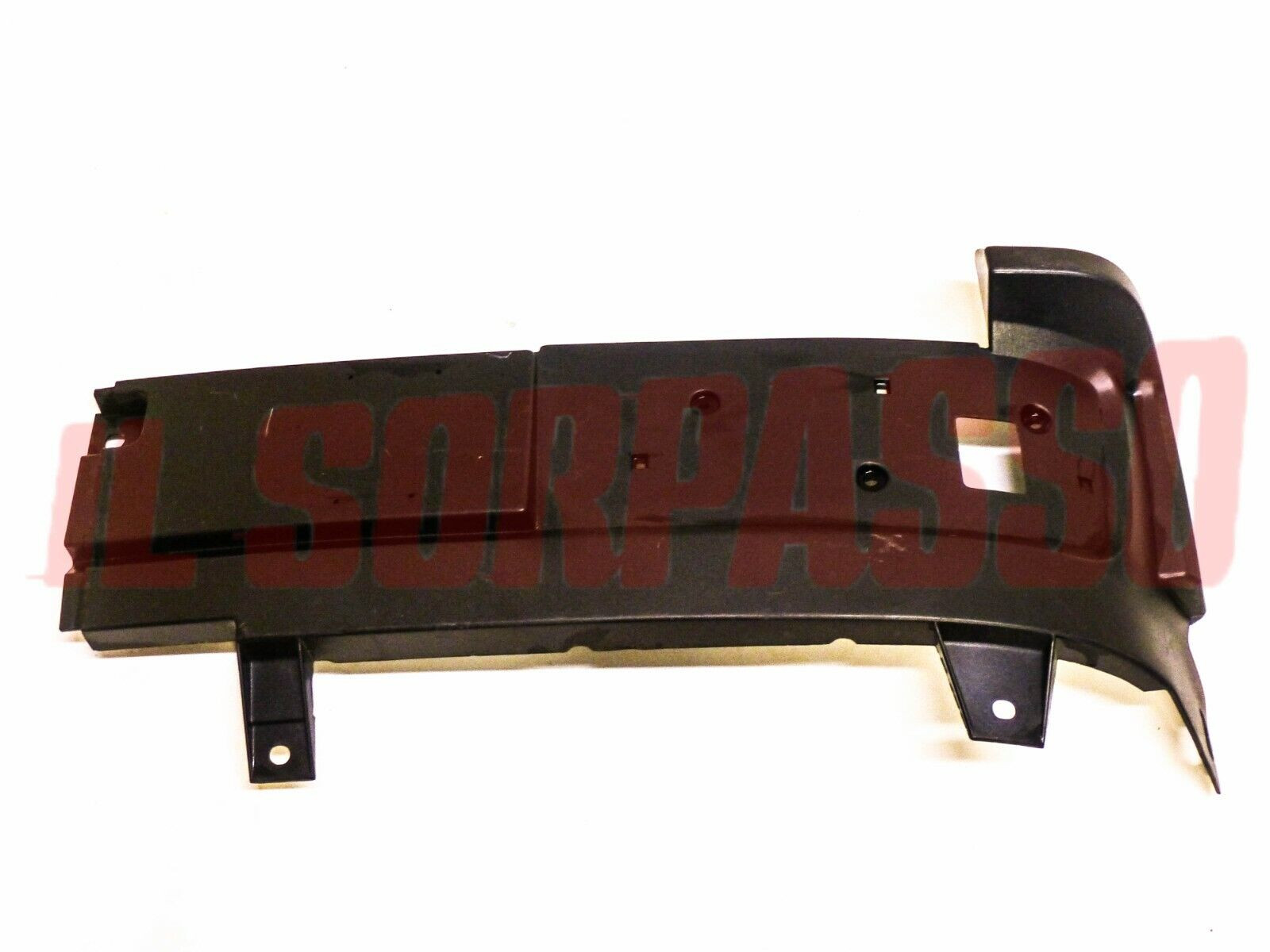 MODANATURA POSTERIORE DESTRA FANALE  FIAT 127 SPORT 75 HP NERA ORIGINALE