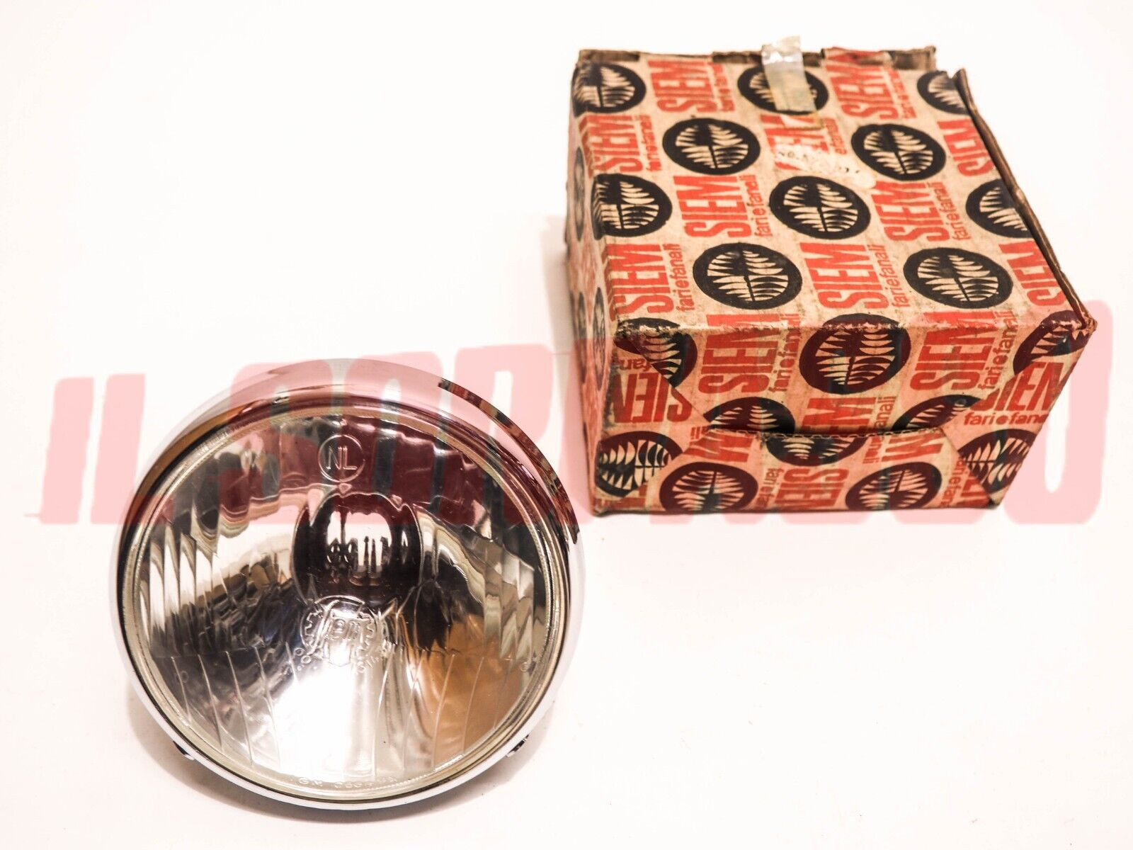 GRUPPO OTTICO CORNICE FANALE FARO SIEM VESPA GS 150 160 VNB VBA 125 VNA ORIGINAL