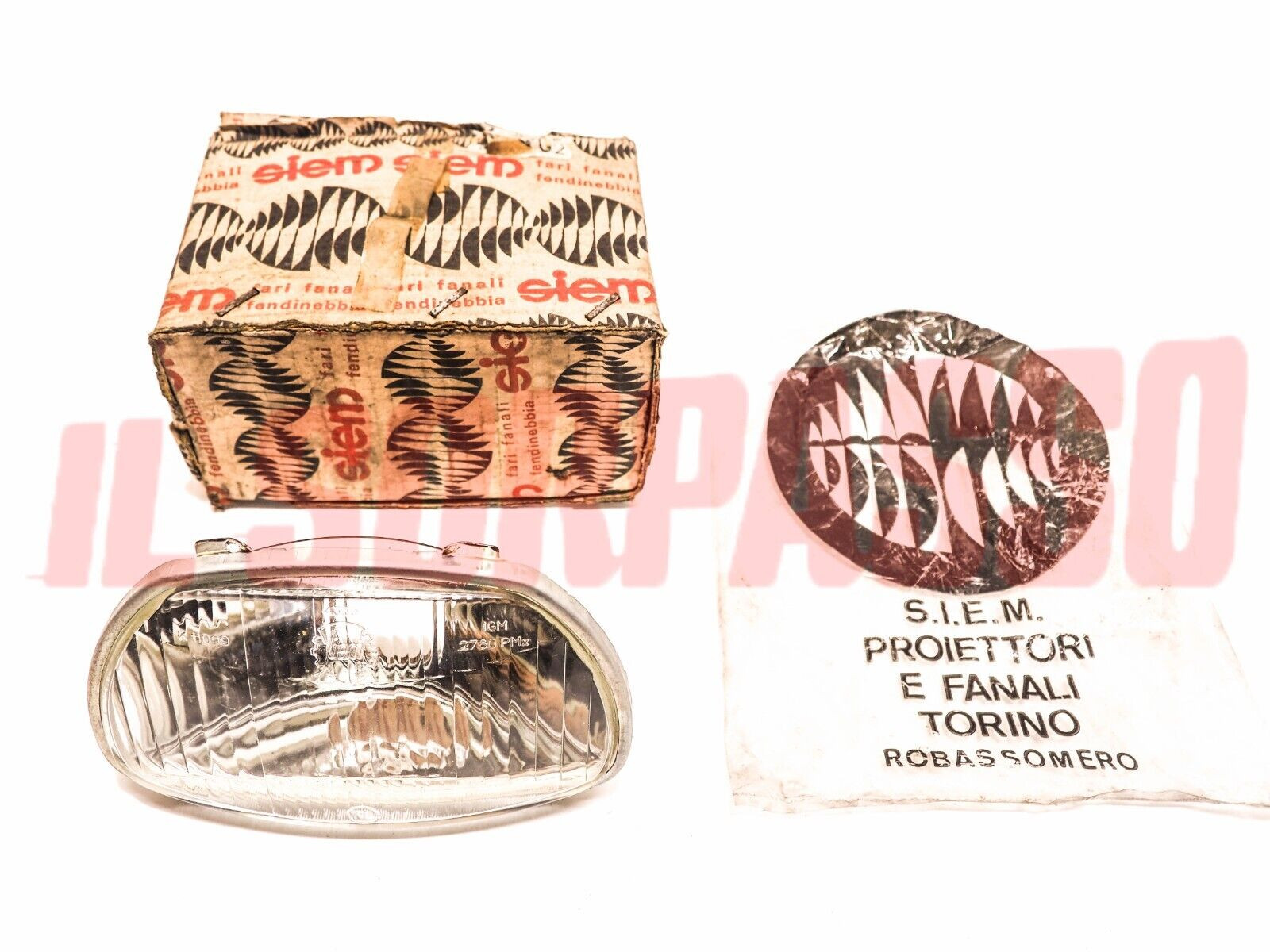 GRUPPO OTTICO FANALE FARO SIEM VESPA SPRINT 150 GL 150 GT 125 SS 180 ORIGINALE