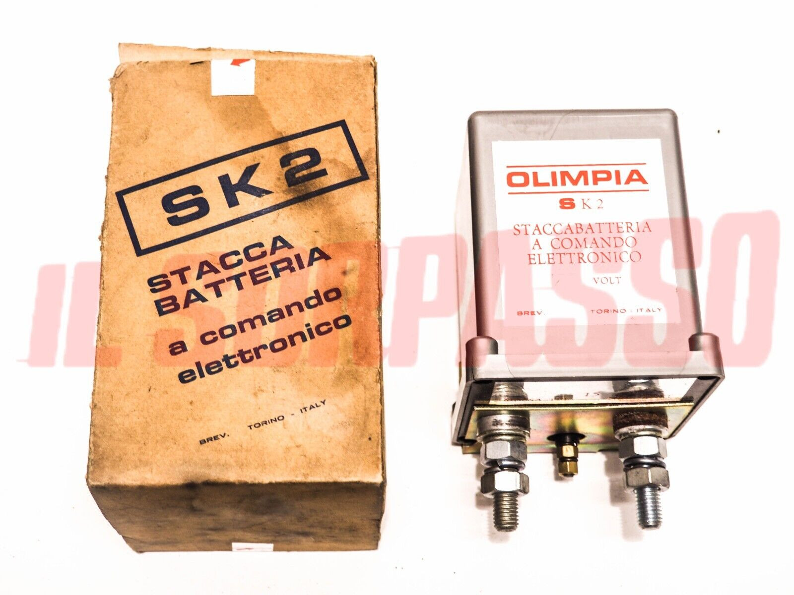 STACCA BATTERIA A COMANDO ELETTRONICO OLIMPIA SK2 FIAT OM AUTOCARRO 24 VOLT
