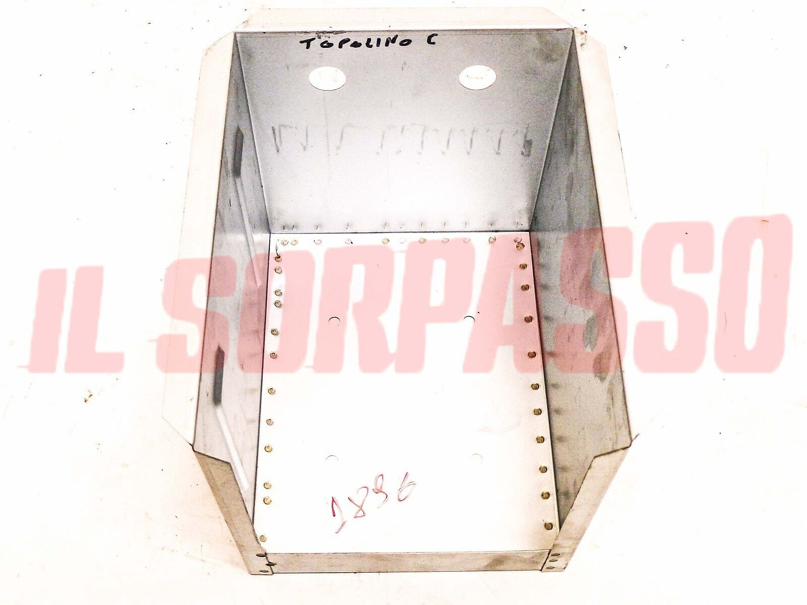 CONTENITORE VASCA VANO BATTERIA FIAT TOPOLINO 500 C + BELVEDERE