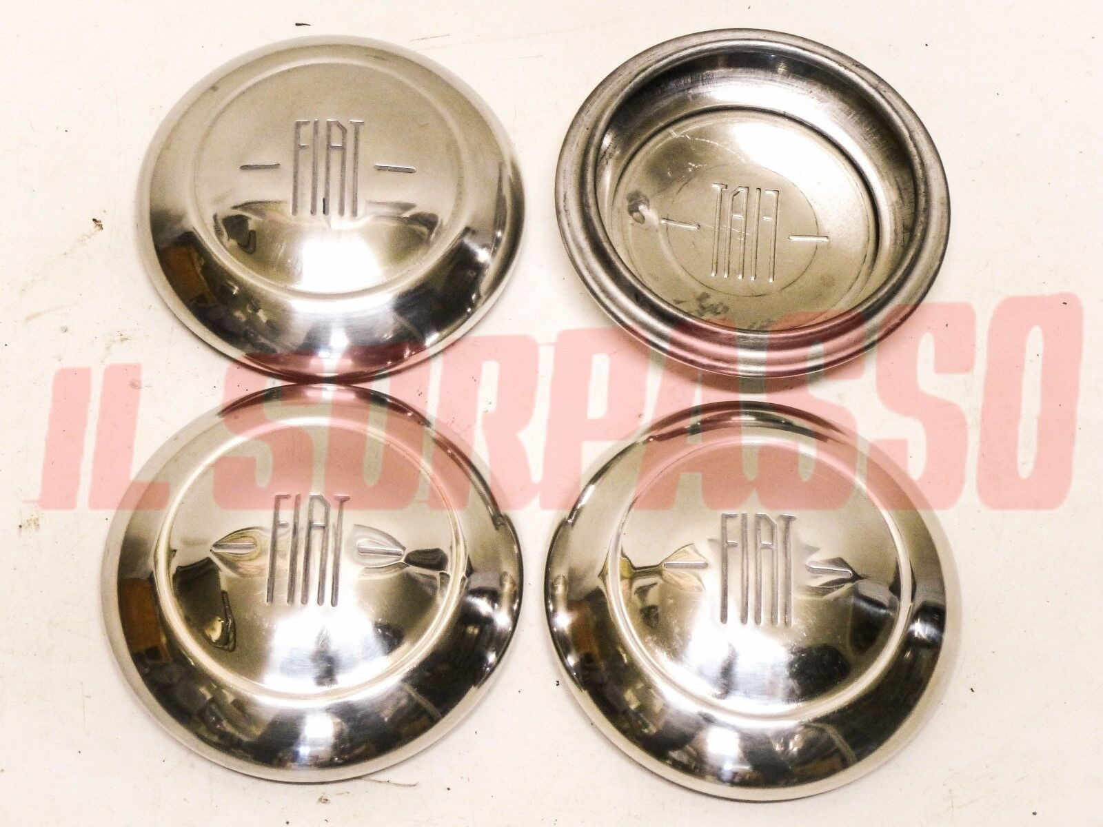 COPPE RUOTA BORCHIE CERCHI FIAT 600 1 SERIE