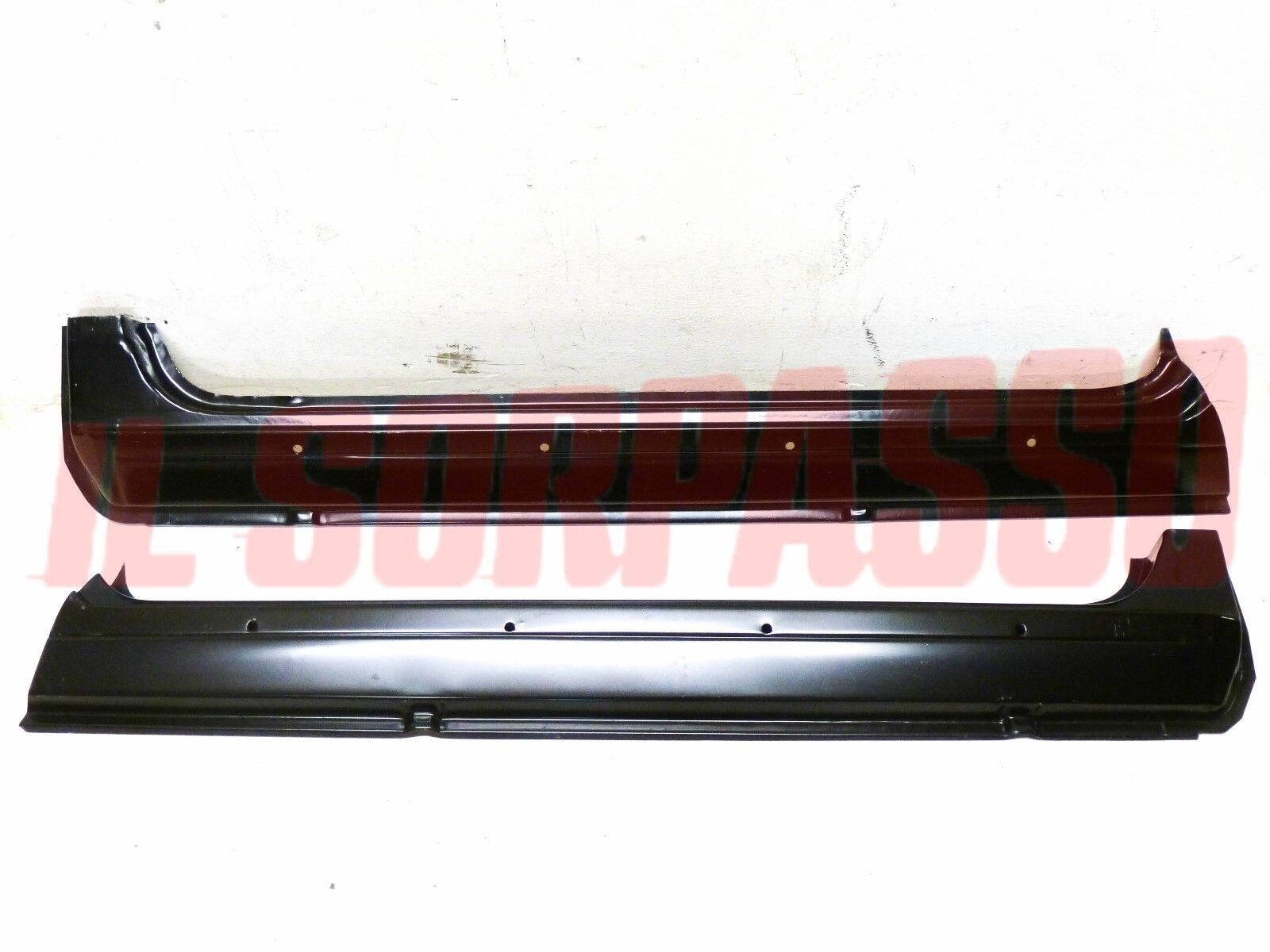 SOTTOPORTA DESTRO + SINISTRO AUTOBIANCHI A112 1 SERIE + ABARTH ORIGINALE 1 RIGA