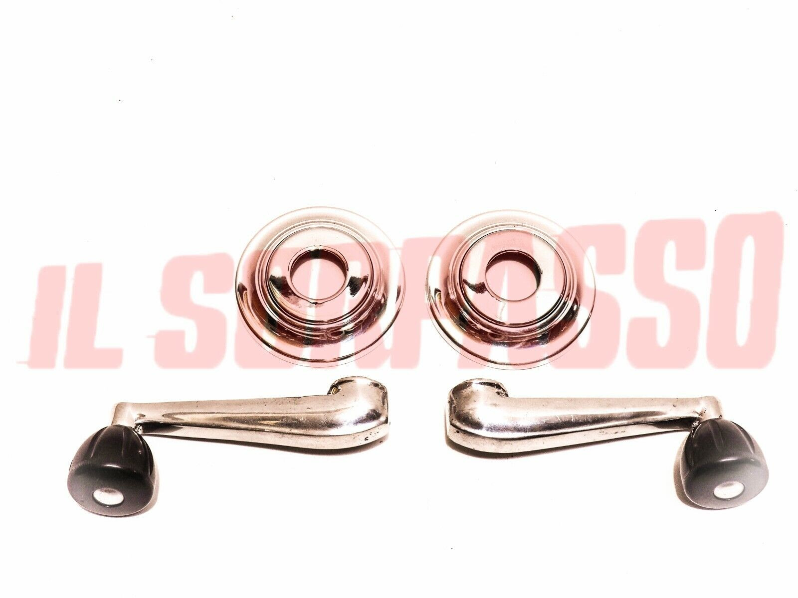 MANIGLIE + ROSETTE ALZAVETRO LANCIA APPIA VIGNALE FLAVIA VIGNALE TRIUMPH ITALIA