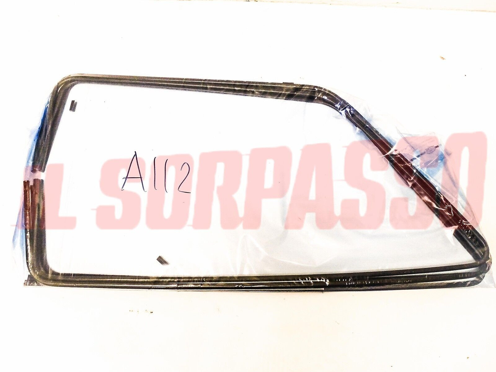 PROFILI RASAVETRI RASCHIAVETRI NERI PORTE AUTOBIANCHI A112 2 TIPO + ABARTH