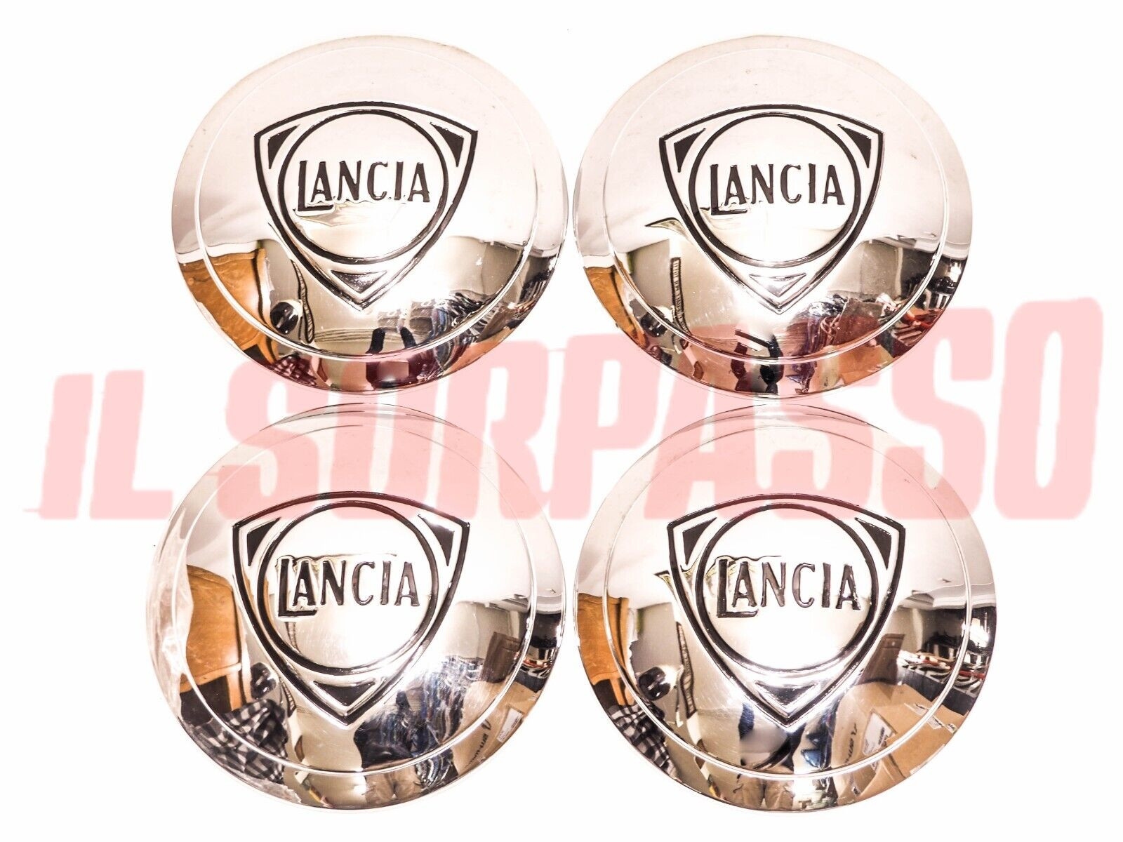 COPPE RUOTA CERCHI BORCHIE LANCIA APRILIA CON SCUDO