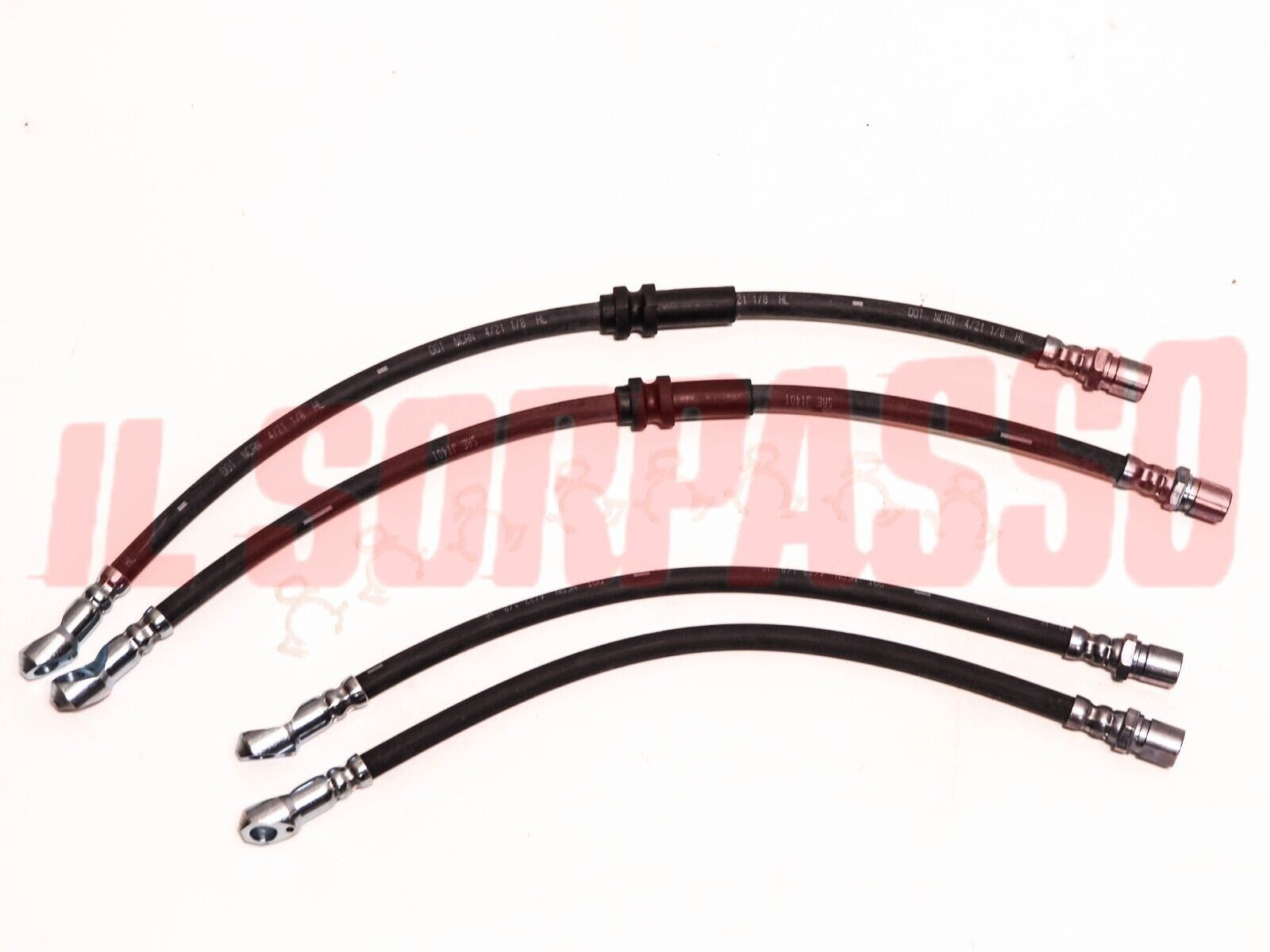 TUBI FRENO ANTERIORI + POSTERIORE MONO CIRCUITO LANCIA BETA BERLINA COUPE SPIDER