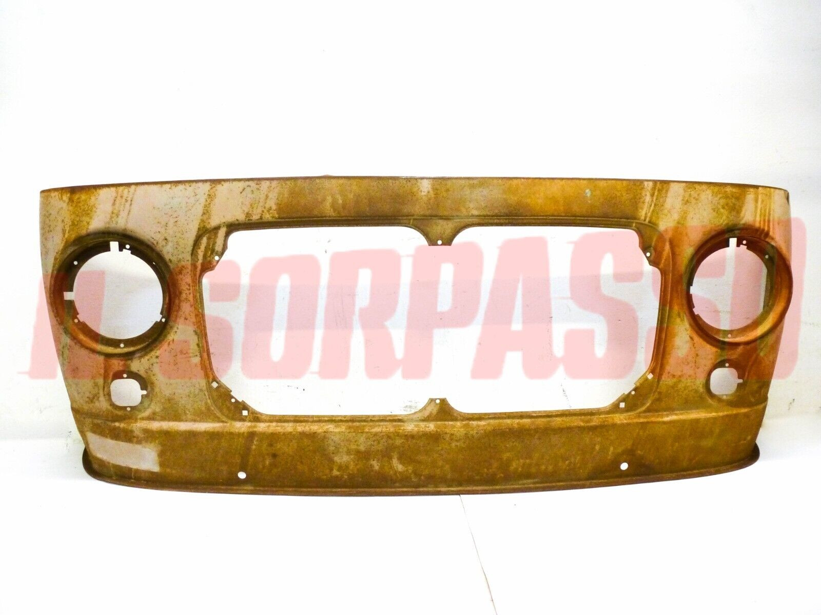 RIVESTIMENTO ANTERIORE FRONTALE CALANDRA SUPERIORE FIAT 238 1 SERIE ORIGINALE