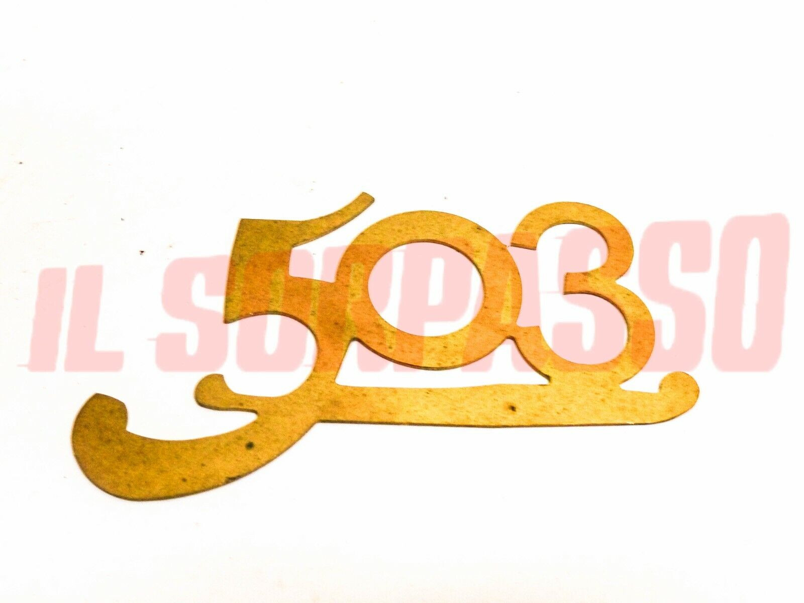 SCRITTA SIGLA FREGIO FIAT 503  ORIGINALE