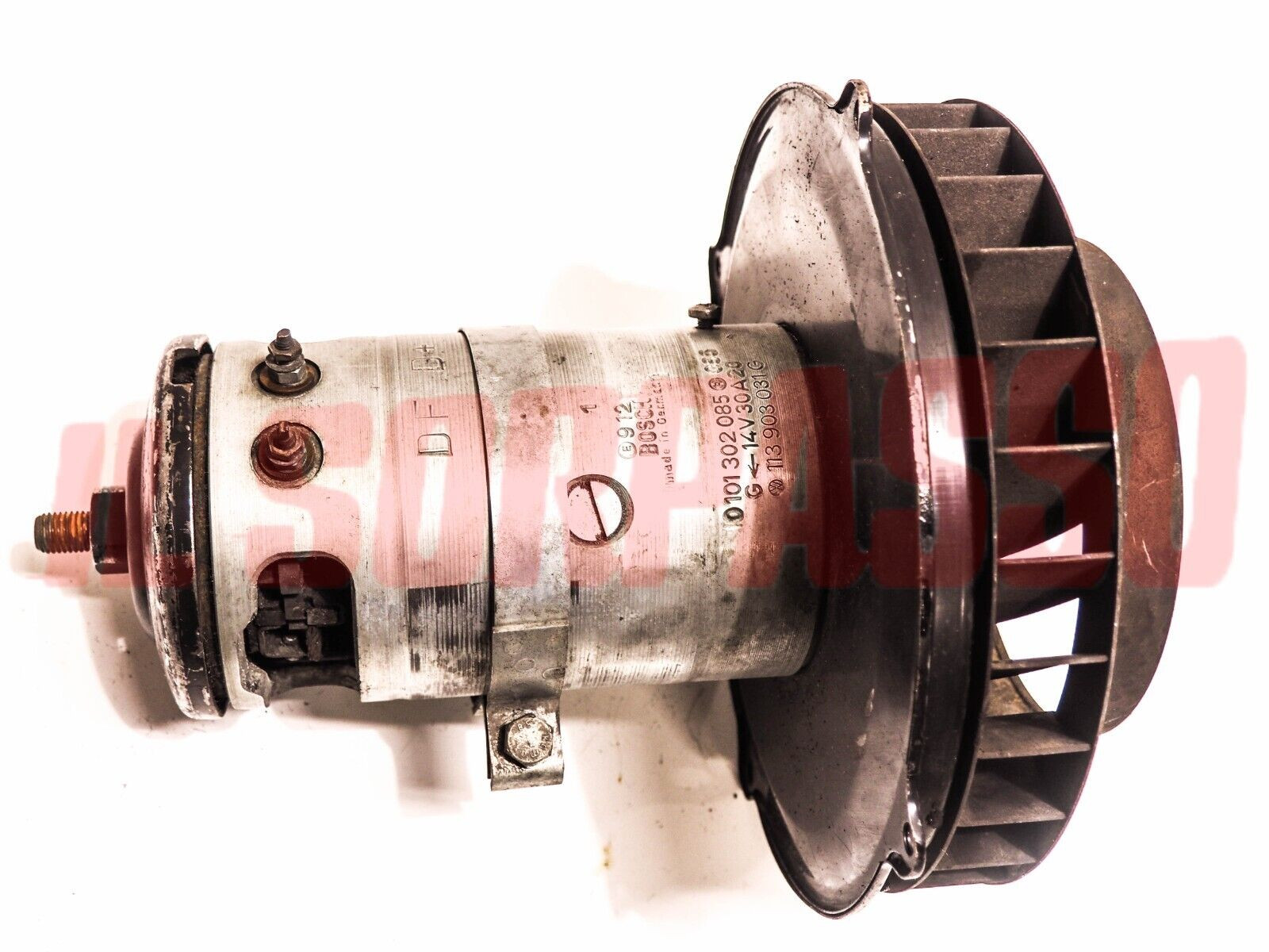 DINAMO + PULEGGIA VOLKSWAGEN MAGGIOLONE PORSCHE 912 BOSCH  0101302085 14 V 30 A