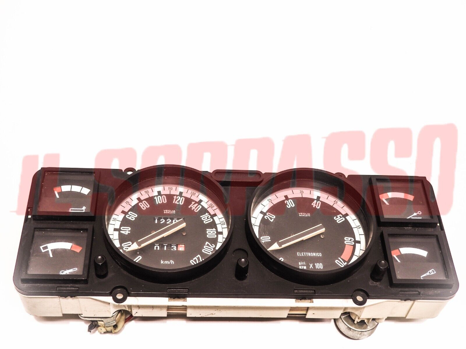 CRUSCOTTO STRUMENTO CONTACHILOMETRI CONTAGIRI LANCIA GAMMA COUPE ORIGINALE