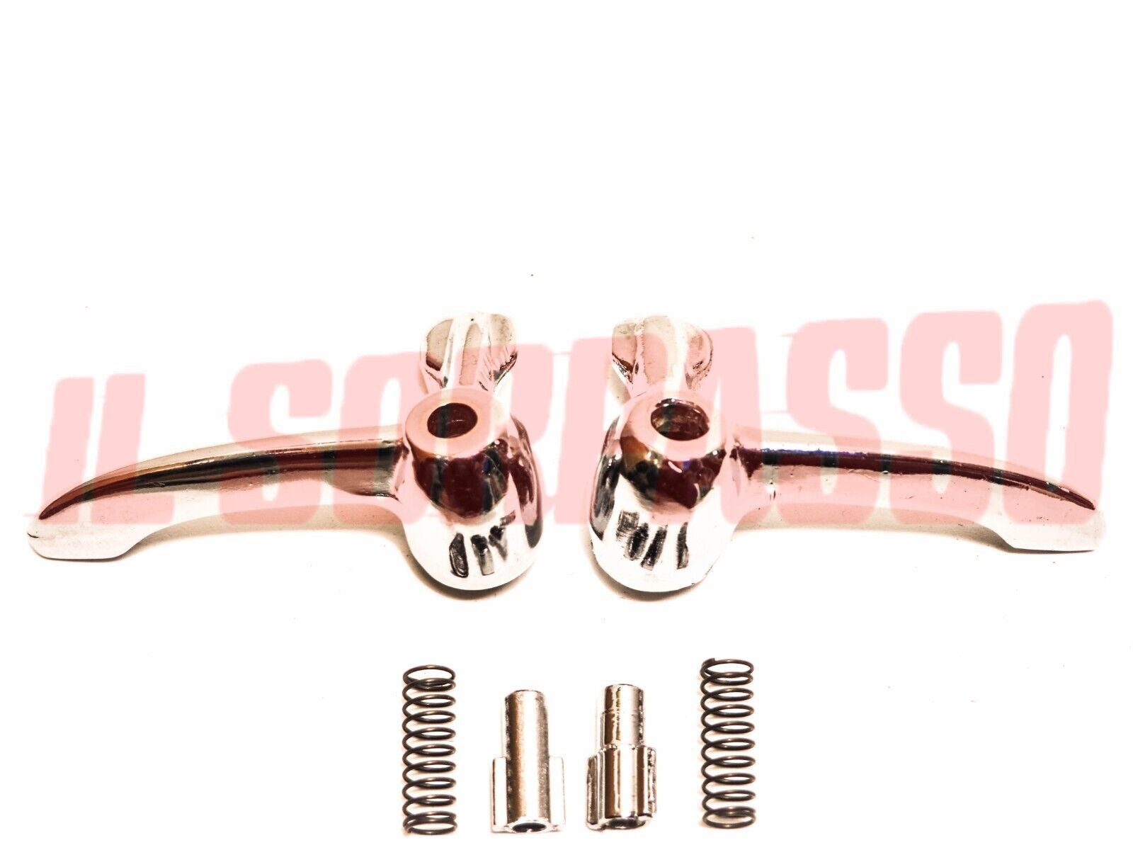 MANIGLIE DEFLETTORI GALLETTI PORTA DESTRA SINISTRA FIAT 126 1 SERIE ORIGINALI