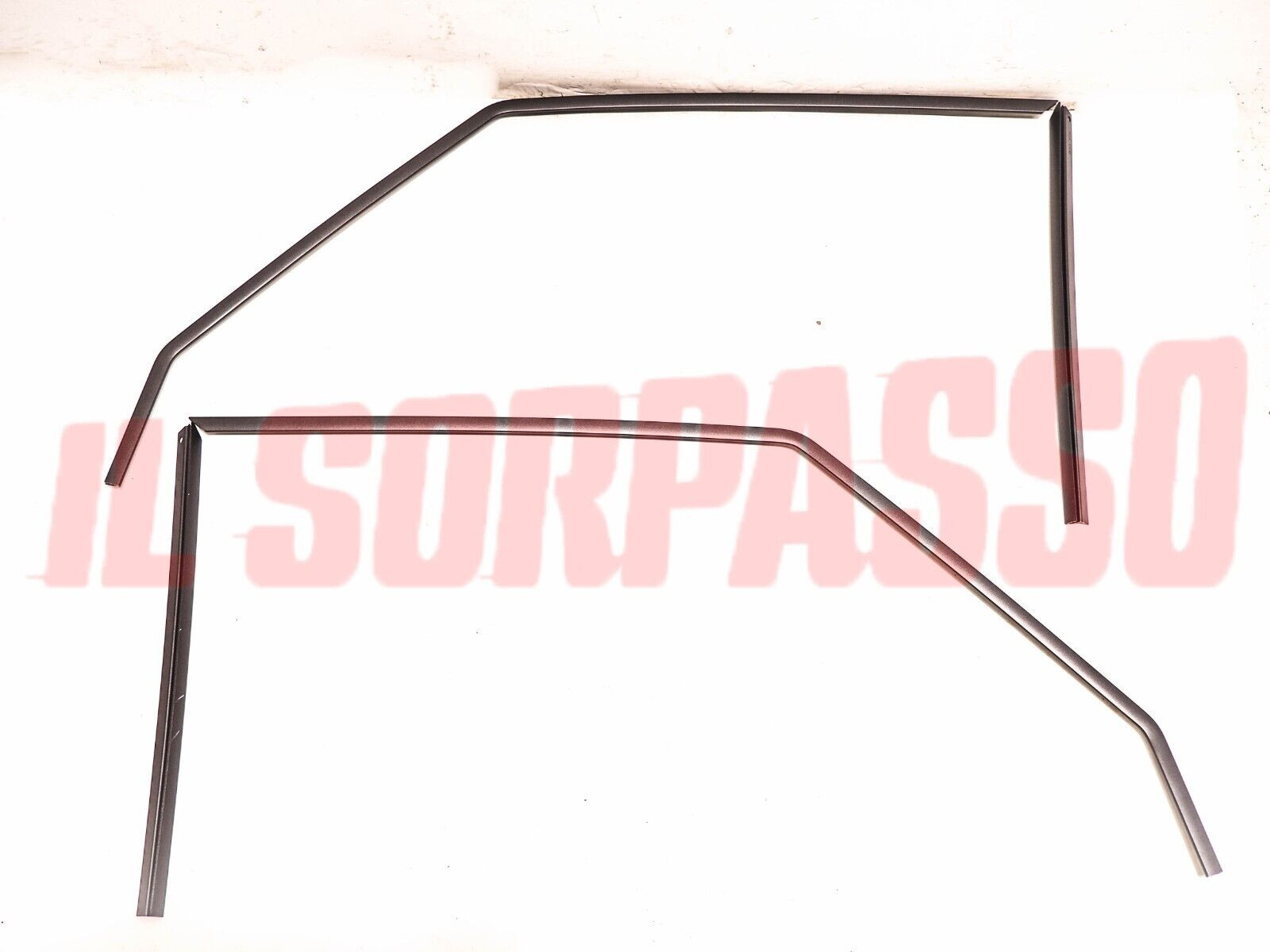 PROFILI CONTORNO VETRI PORTE ANTERIORI ALFA ROMEO 75 TURBO + EVOLUZIONE + TS