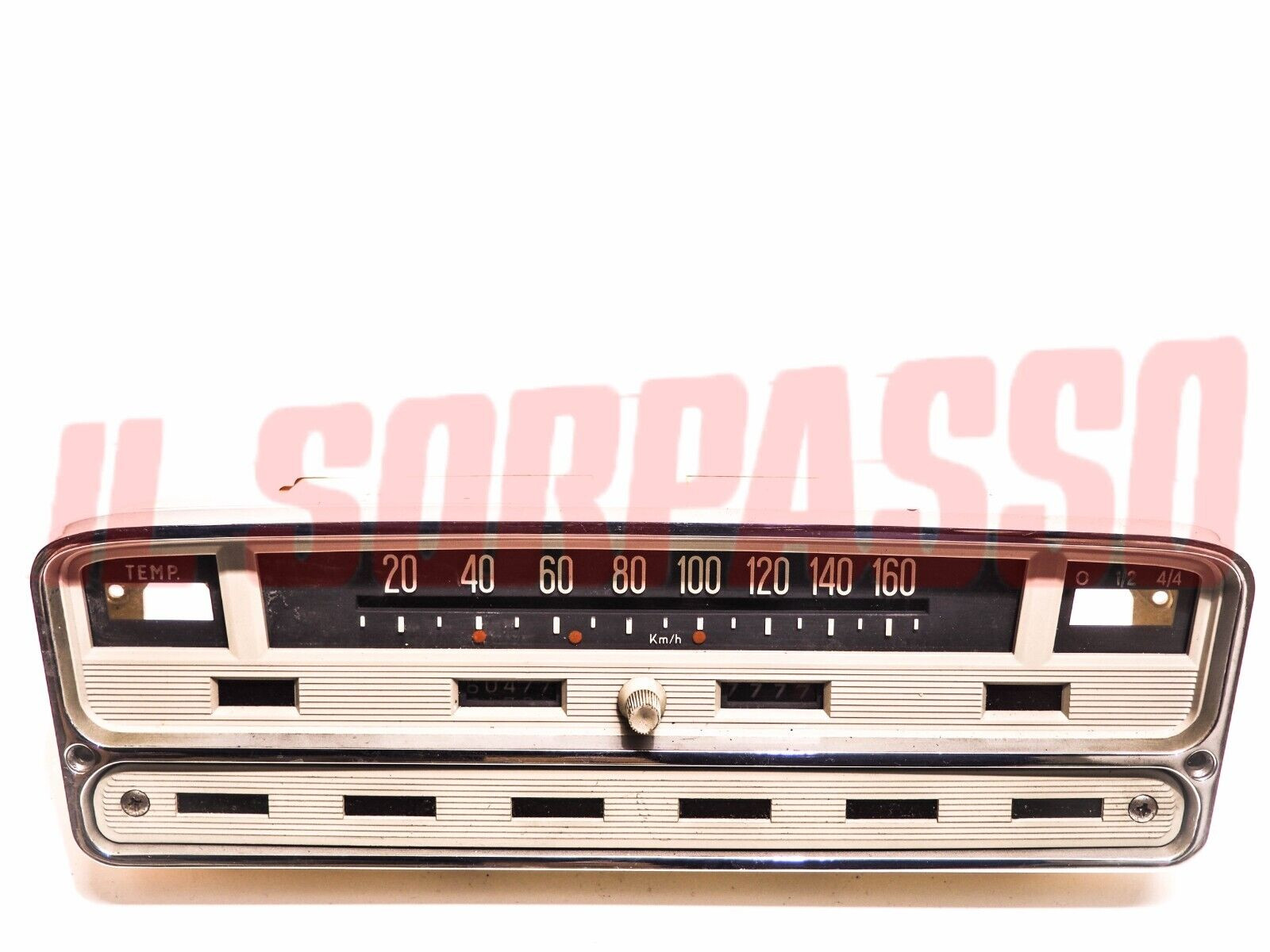 STRUMENTO CONTACHILOMETRI CRUSCOTTO FIAT 1300 BERLINA SENZA SPIE