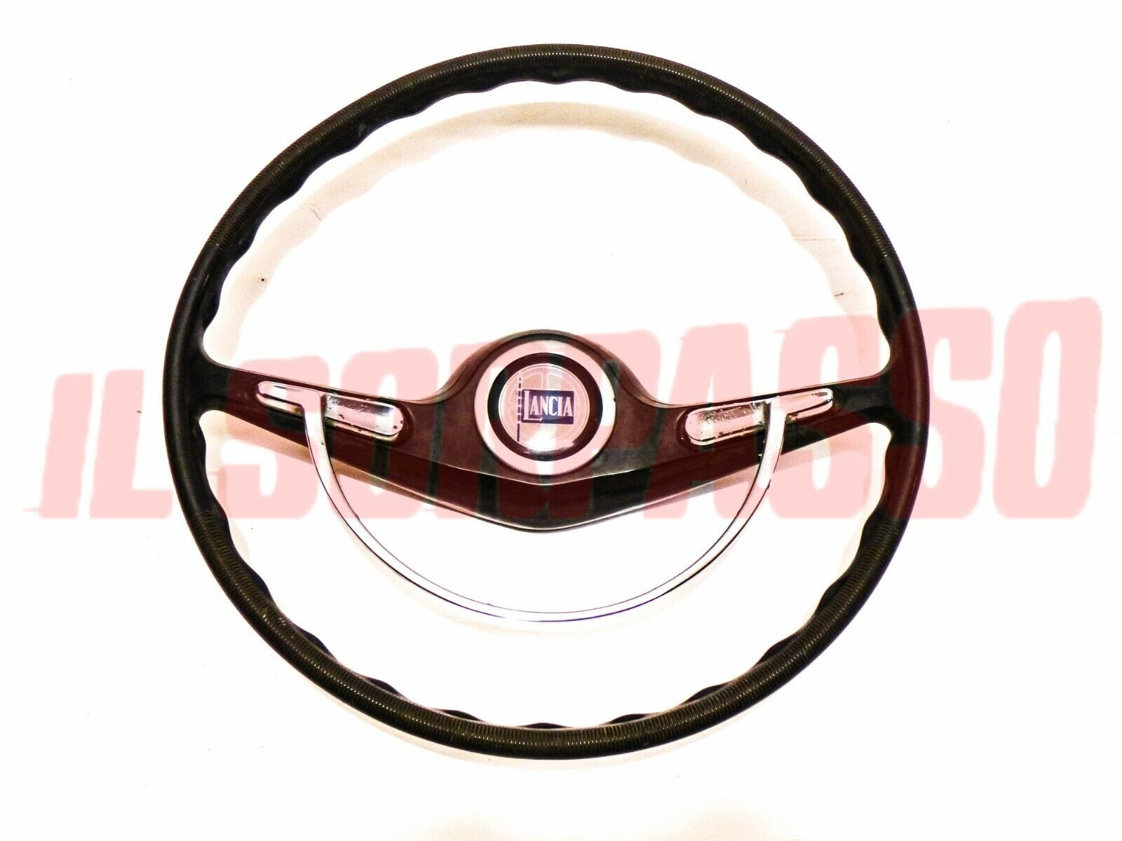 VOLANTE STERZO + ANELLO CLACSON LANCIA FLAVIA BERLINA ORIGINALE