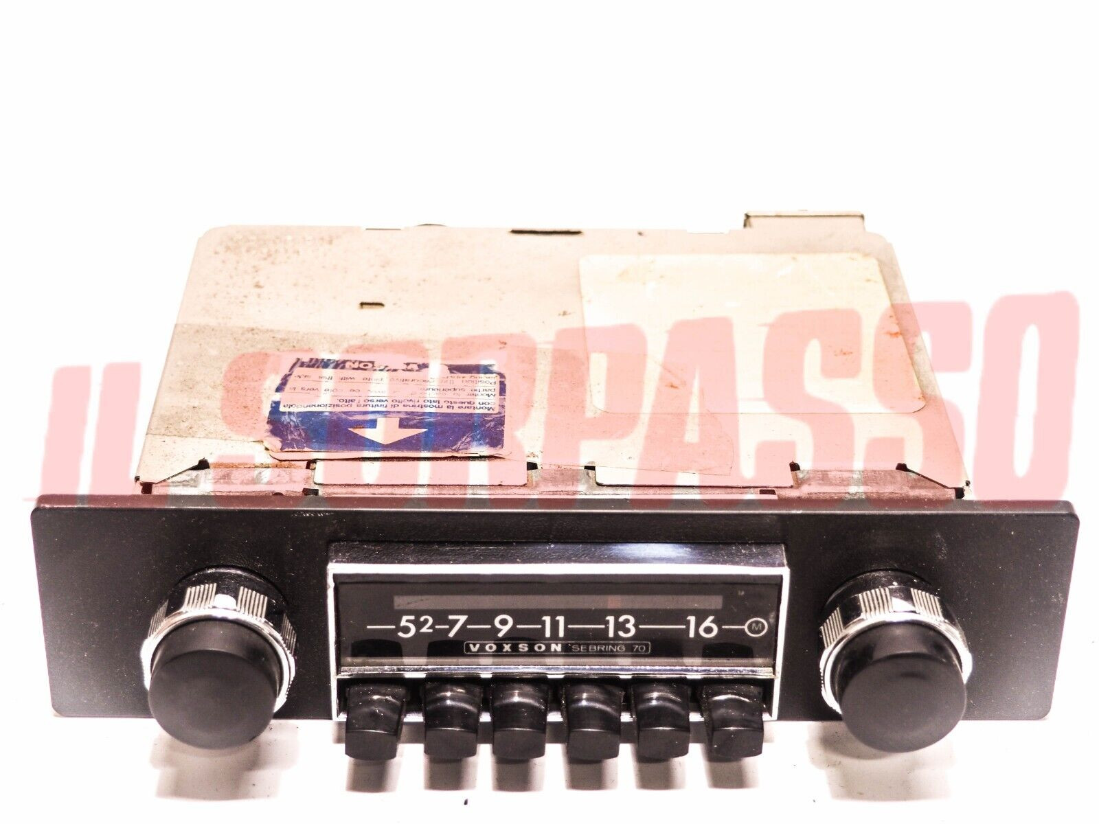 AUTO RADIO VOXSON SEBRING 70 A.R GIULIA GT DUETTO ALFETTA A112 FIAT 850 1100 124