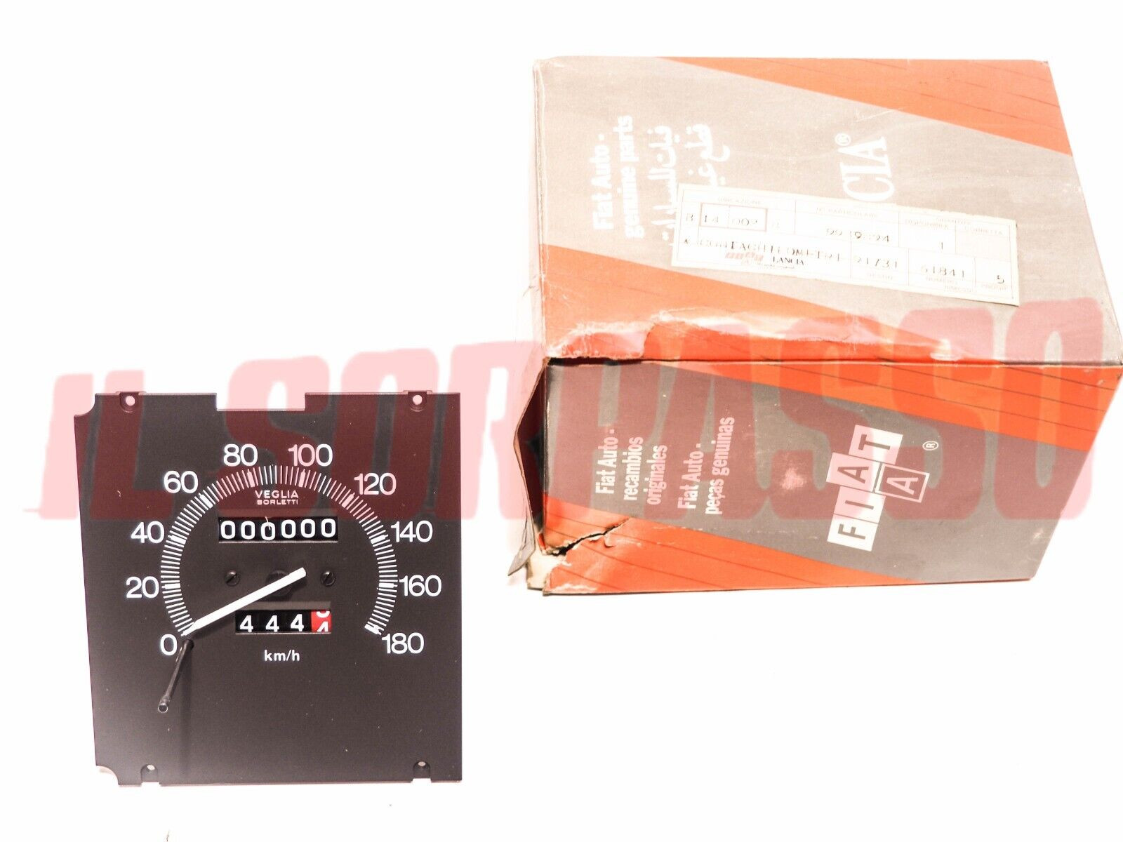 STRUMENTO CONTACHILOMETRI CRUSCOTTO AUTOBIANCHI Y10 ORIGINALE 9939894