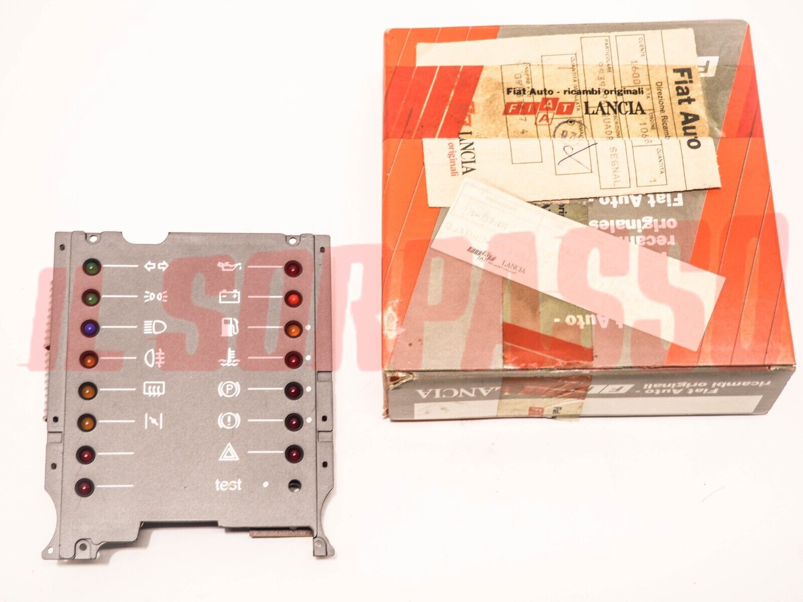 STRUMENTO CHECK CONTROL CRUSCOTTO AUTOBIANCHI Y10 TURBO ORIGINALE 9939895