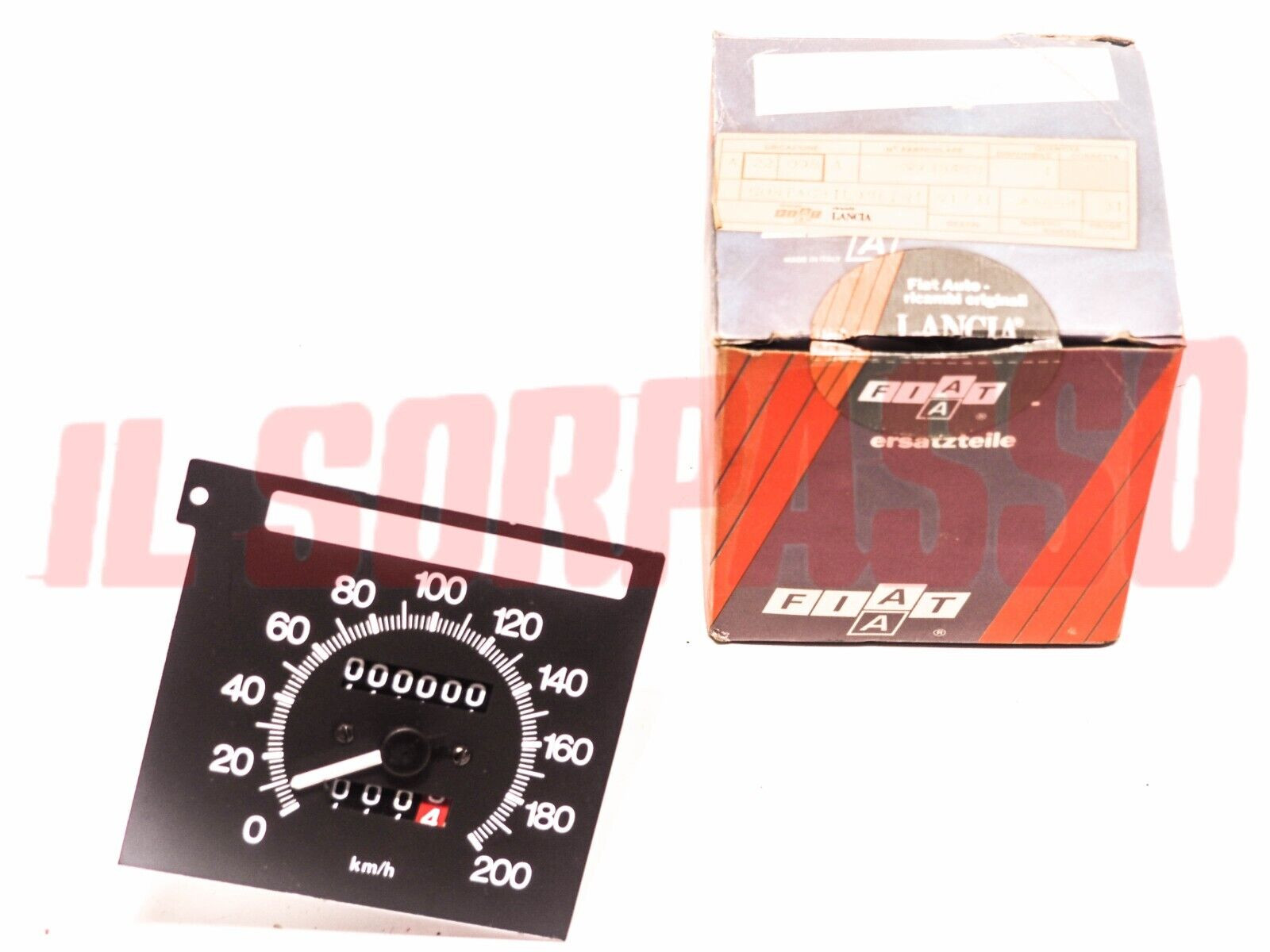 STRUMENTO CONTACHILOMETRI CRUSCOTTO LANCIA DELTA 1.3 1.5 ORIGINALE 9938458