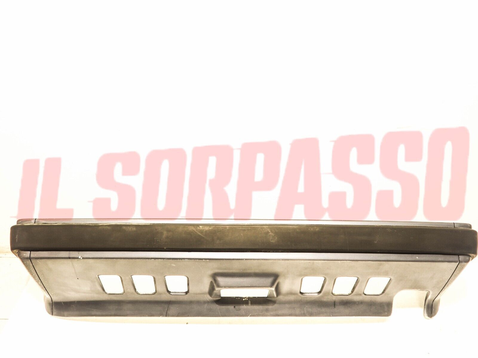 PARAURTI POSTERIORE + FASCIA MODANATURA LANCIA DELTA 1 SERIE 1979 1982 ORIGINALE