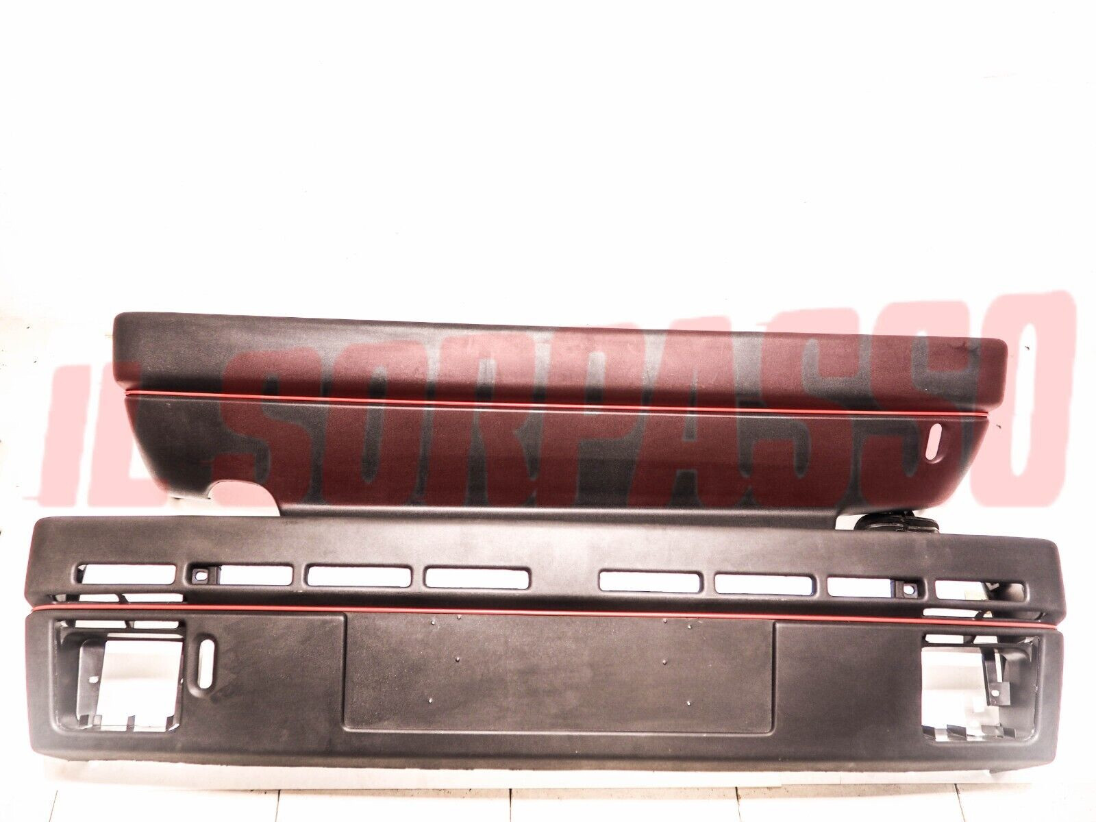 PARAURTI ANTERIORE + POSTERIORE AUTOBIANCHI Y10 TURBO ORIGINALI POLITECNA