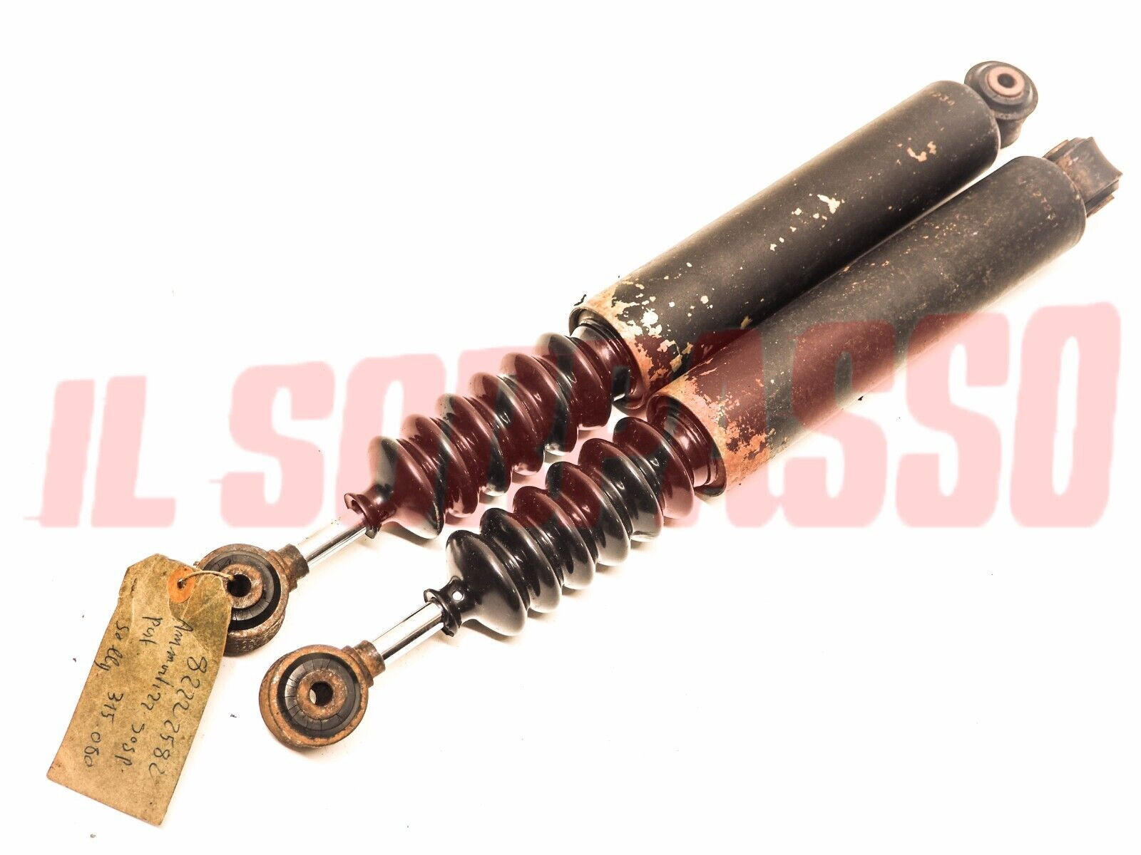 AMMORTIZZATORI POSTERIORI + CUFFIE LANCIA JOLLY SUPER JOLLY ORIGINALI 82222582