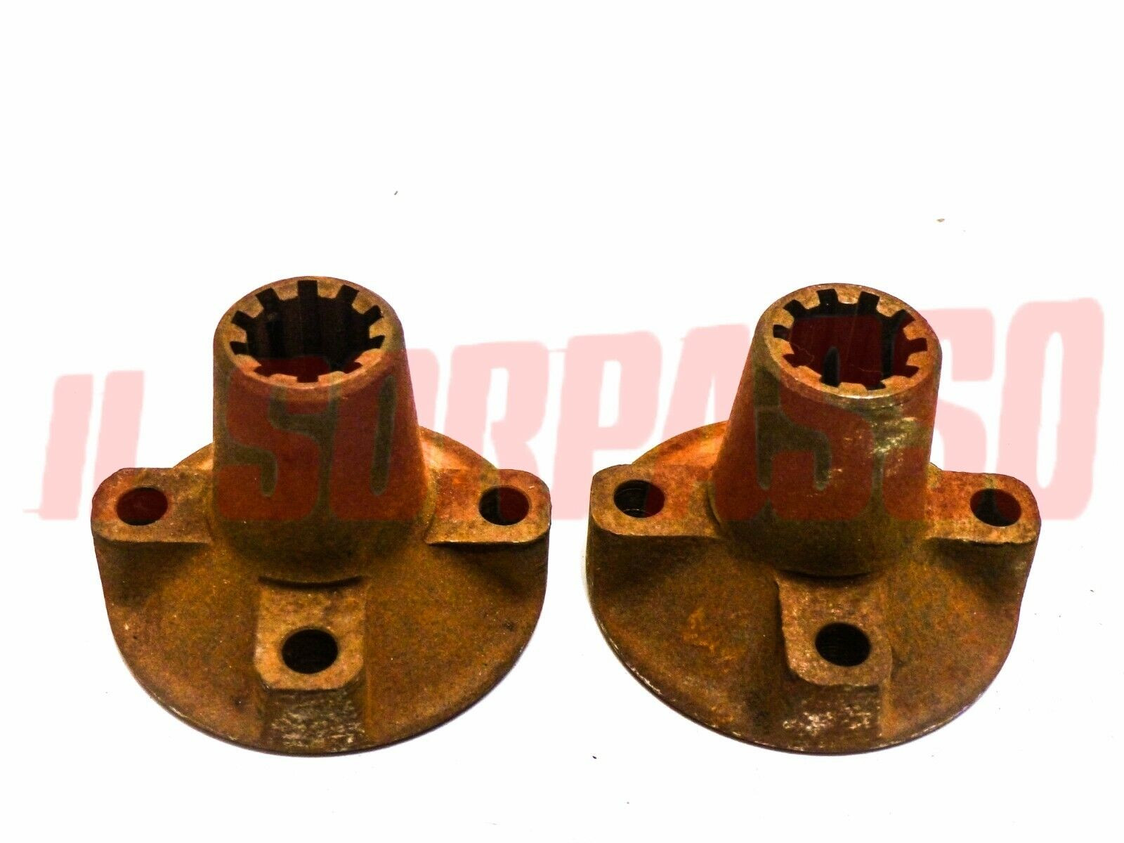 COPPIA MANICOTTI SEMIASSI RUOTA FIAT 600 1 SERIE ORIGINALI