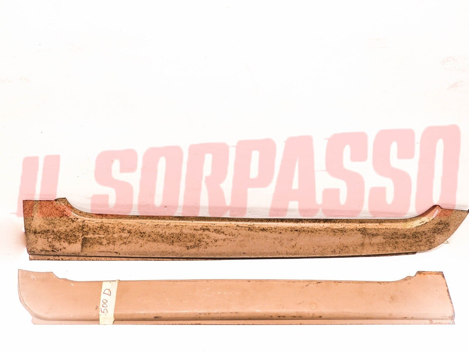 SOTTOPORTA DESTRO + SINISTRO CORTI FIAT NUOVA 500 D ORIGINALI