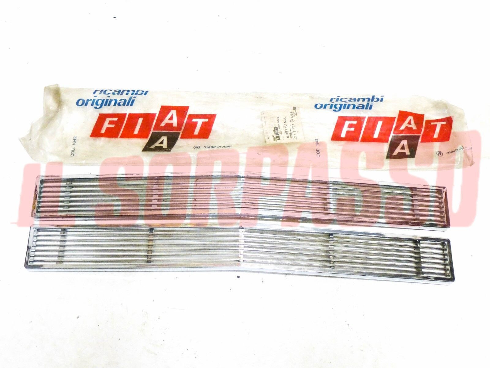 GRIGLIE MASCHERINA CALANDRA FRONTALE FIAT 125 SPECIAL ORIGINALE