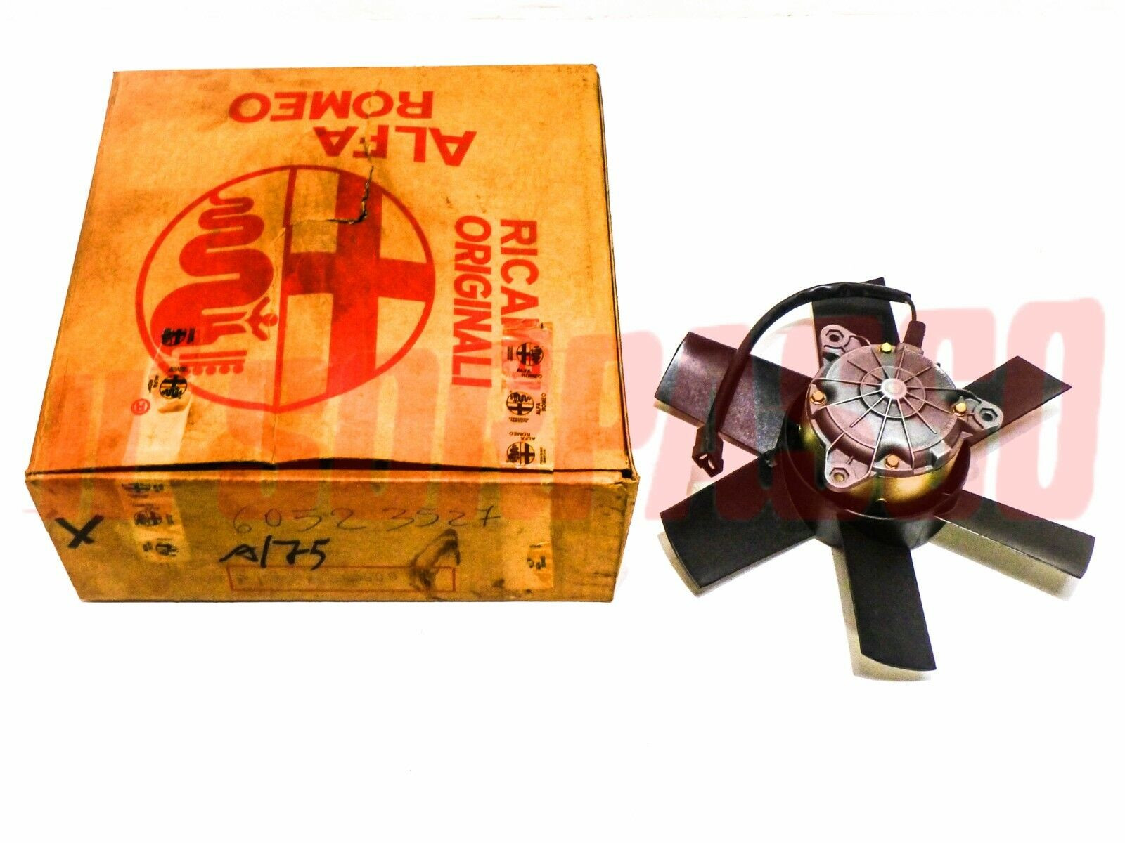 MOTORINO ELETTROVENTOLA ALFA ROMEO 75 + TURBO DAL 1988 AL 92 60523527 ORIGINALE