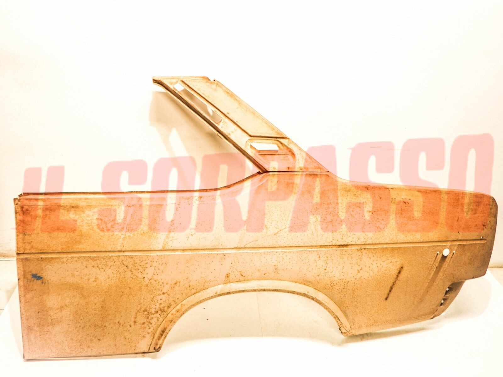 PARAFANGO FIANCO + MONTANTE POSTERIORE SINISTRO FIAT 131 RACING ABARTH ORIGINALE