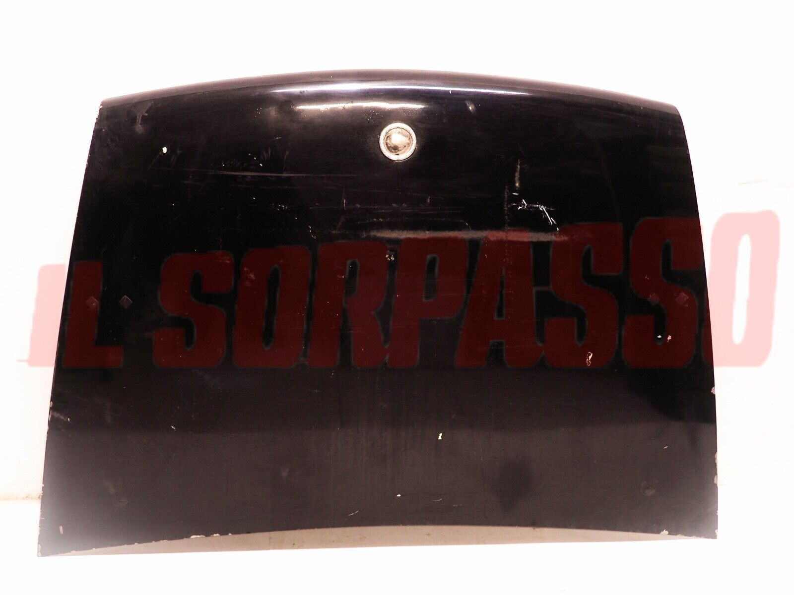 COFANO POSTERIORE VANO BAULE FIAT 124 SPIDER - ABARTH IN FERRO ORIGINALE