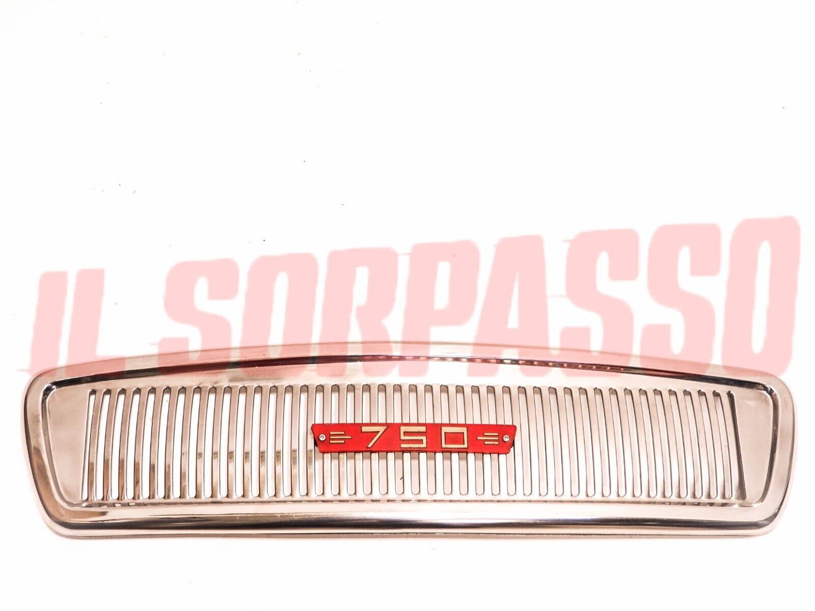 MASCHERINA GRIGLIA STEMMA ACCESSORIO FIAT 600 750 ABARTH FONDO DI MAGAZZINO