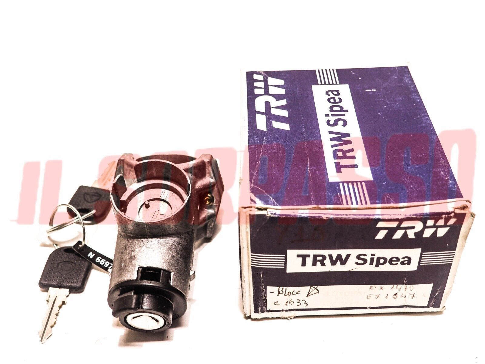 BLOCCASTERZO BLOCCHETTO AVVIAMENTO ACCENSIONE CON CHIAVI AUTOBIANCHI Y10 TURBO