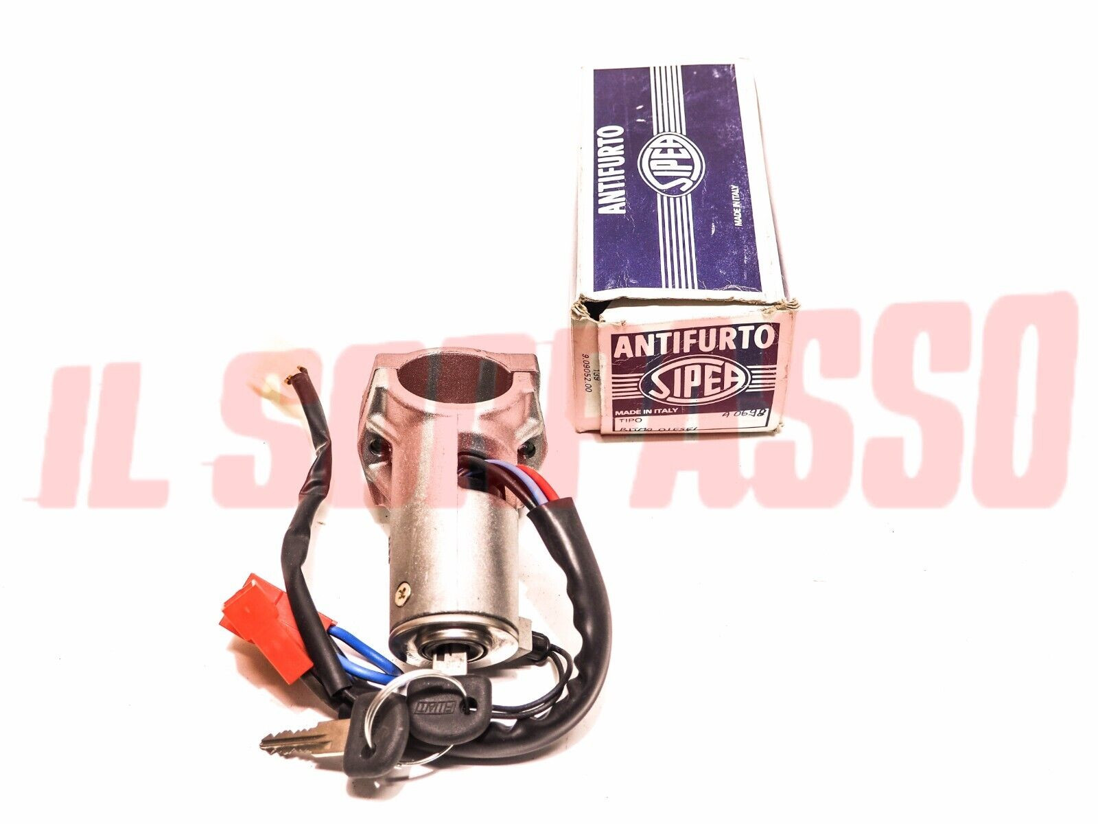 BLOCCHETTO ACCENSIONE BLOCCASTERZO  FIAT RITMO DIESEL ORIGINALE SIPEA