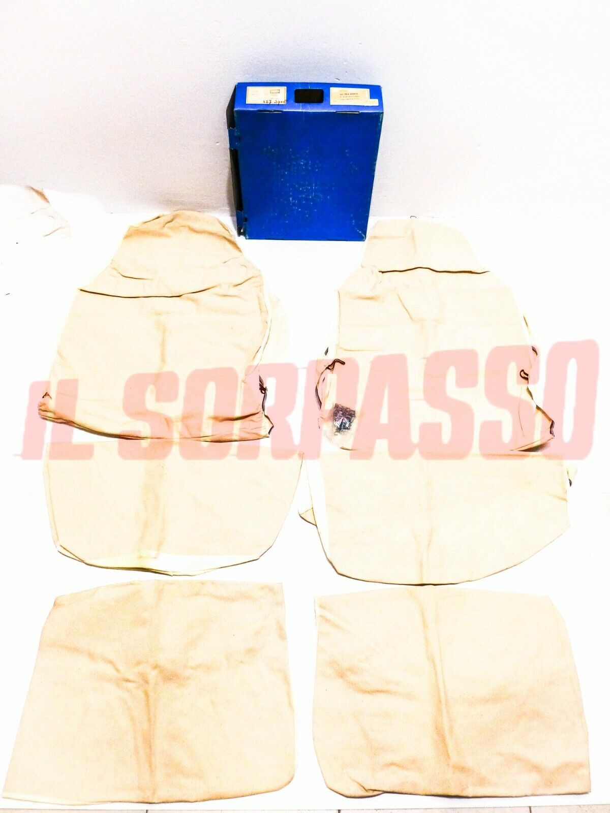 FODERE TAPPEZZERIA COPRI SEDILI FIAT 127 SPORT ORIGINALI
