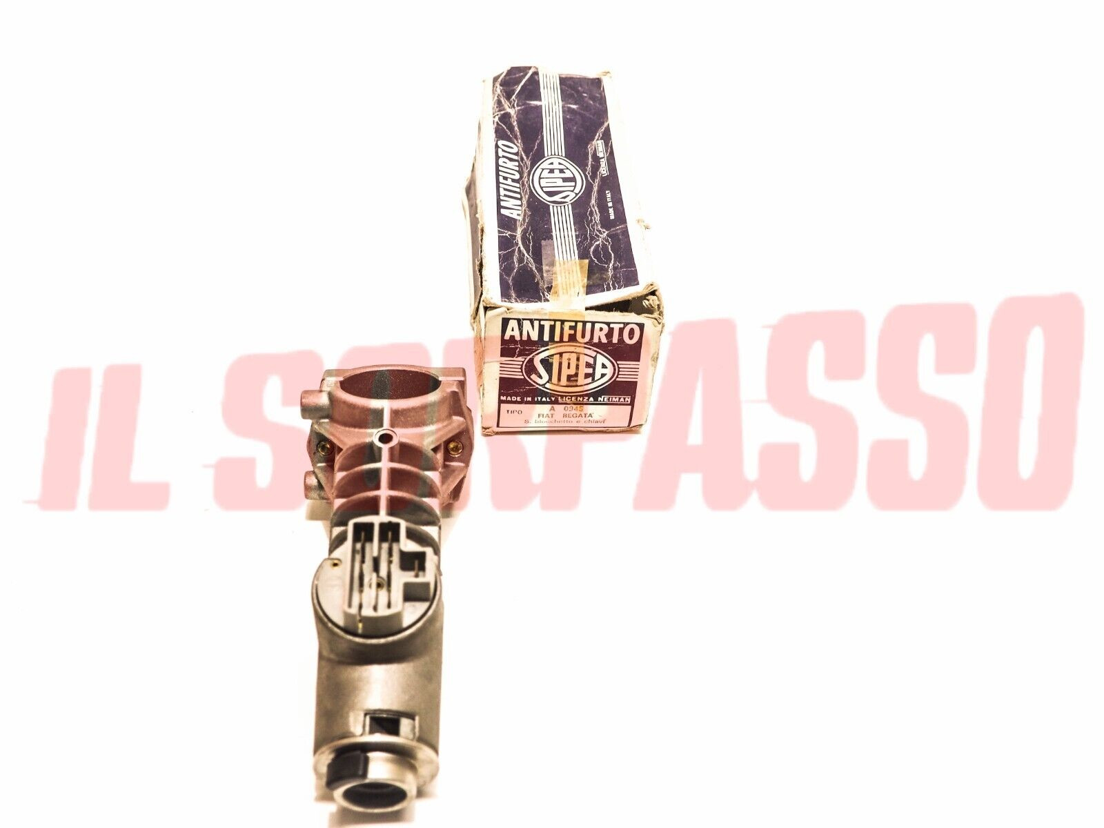 BLOCCHETTO AVVIAMENTO ACCENSIONE FIAT REGATA TERMINALE ACCIAIO ORIGINALE