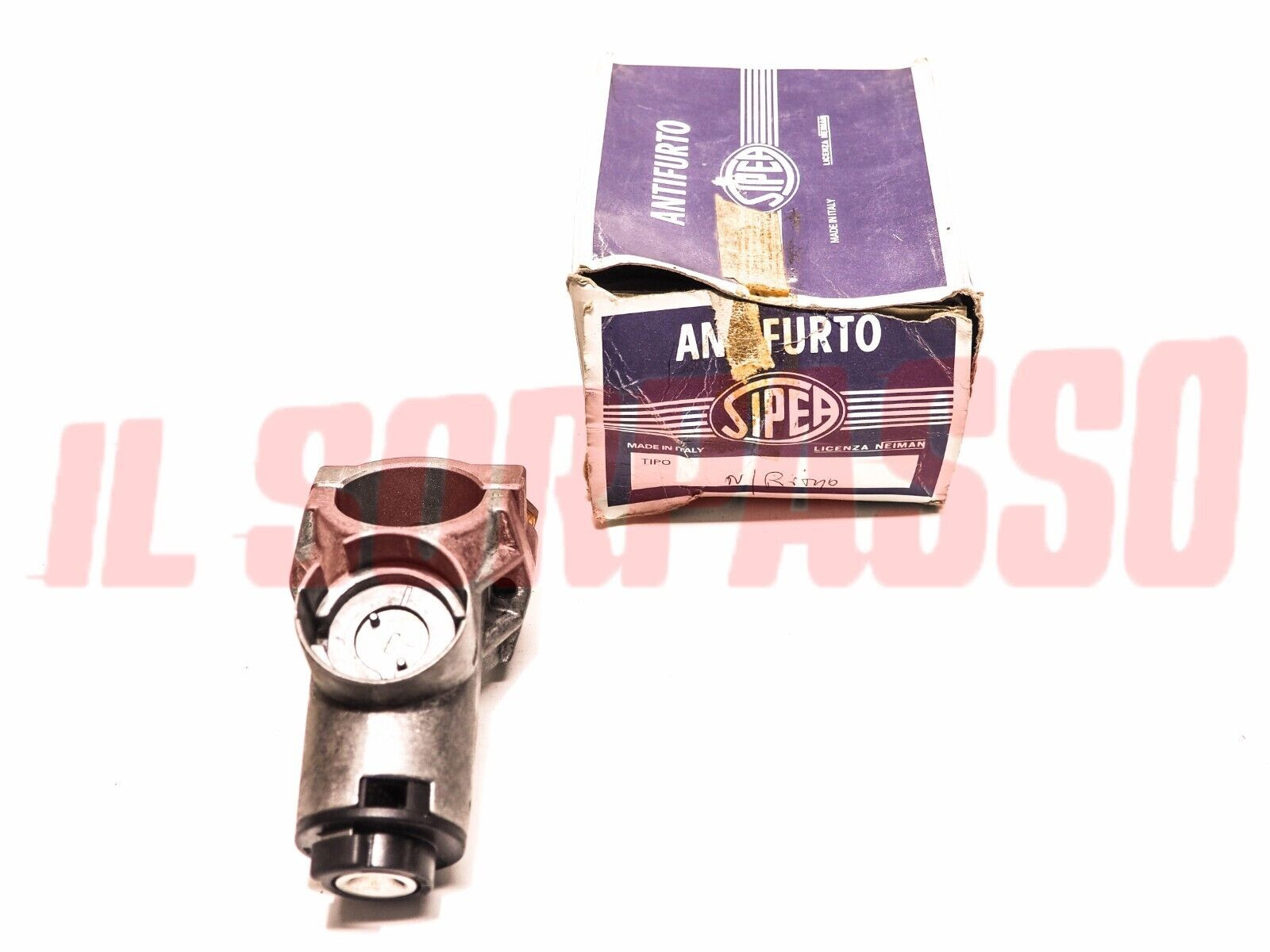 BLOCCHETTO AVVIAMENTO ACCENSIONE FIAT RITMO SENZA CHIAVE TERMINALE NERO