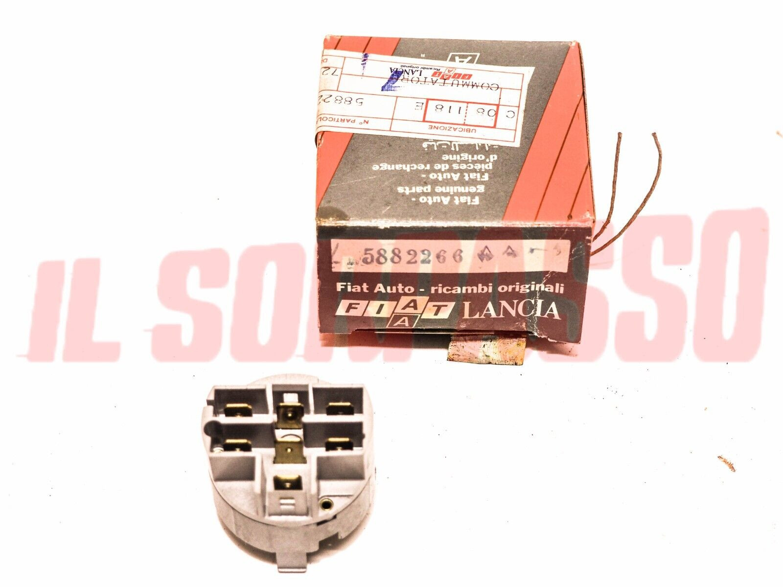 CONTATTO BLOCCHETTO ACCENSIONE LANCIA DELTA 4WD HF TURBO FIAT PANDA 4x4 5882266