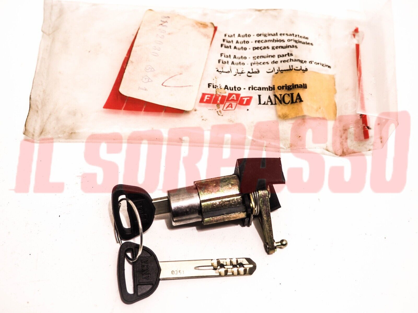 SERRATURA  BLOCCHETTO PORTA SINISTRA LANCIA BETA COUPE HPE SPIDER 81892030