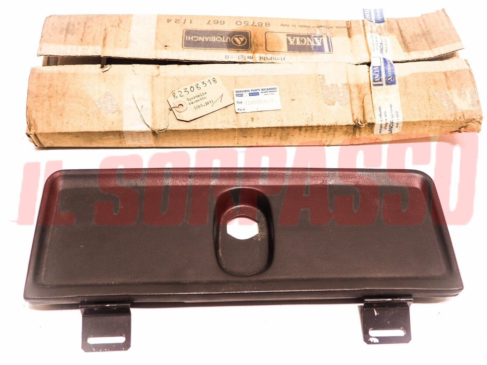 CASSETTO PORTAOGGETTI CRUSCOTTO LANCIA BETA COUPE - SPIDER ORIGINALE 82308318