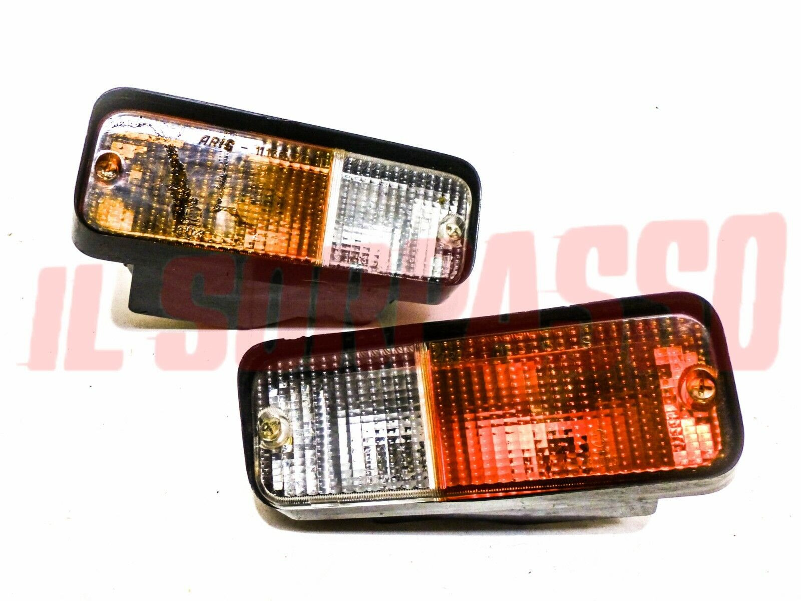 FANALINI ANTERIORI FRECCE DESTRA SINISTRA FIAT 131 + ABARTH ORIGINALI
