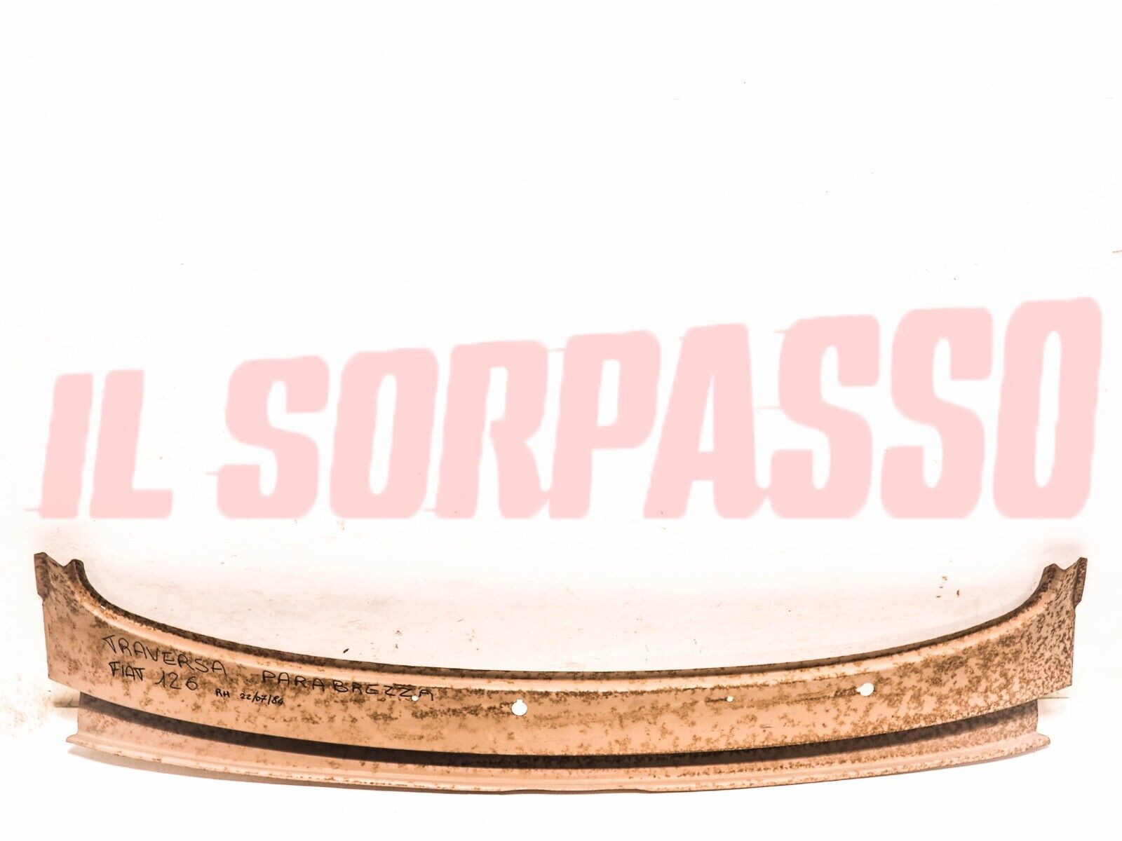 RIVESTIMENTO SOTTO PARABREZZA GRIGLIA TERGICRISTALLO FIAT 126  ORIGINALE