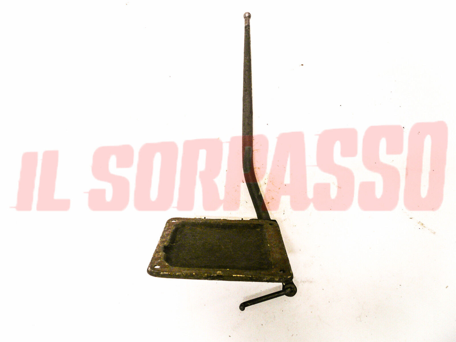 LEVA ASTA COMANDO CAMBIO + COPERCHIO FIAT AR 51 55  CAMPAGNOLA ORIGINALE