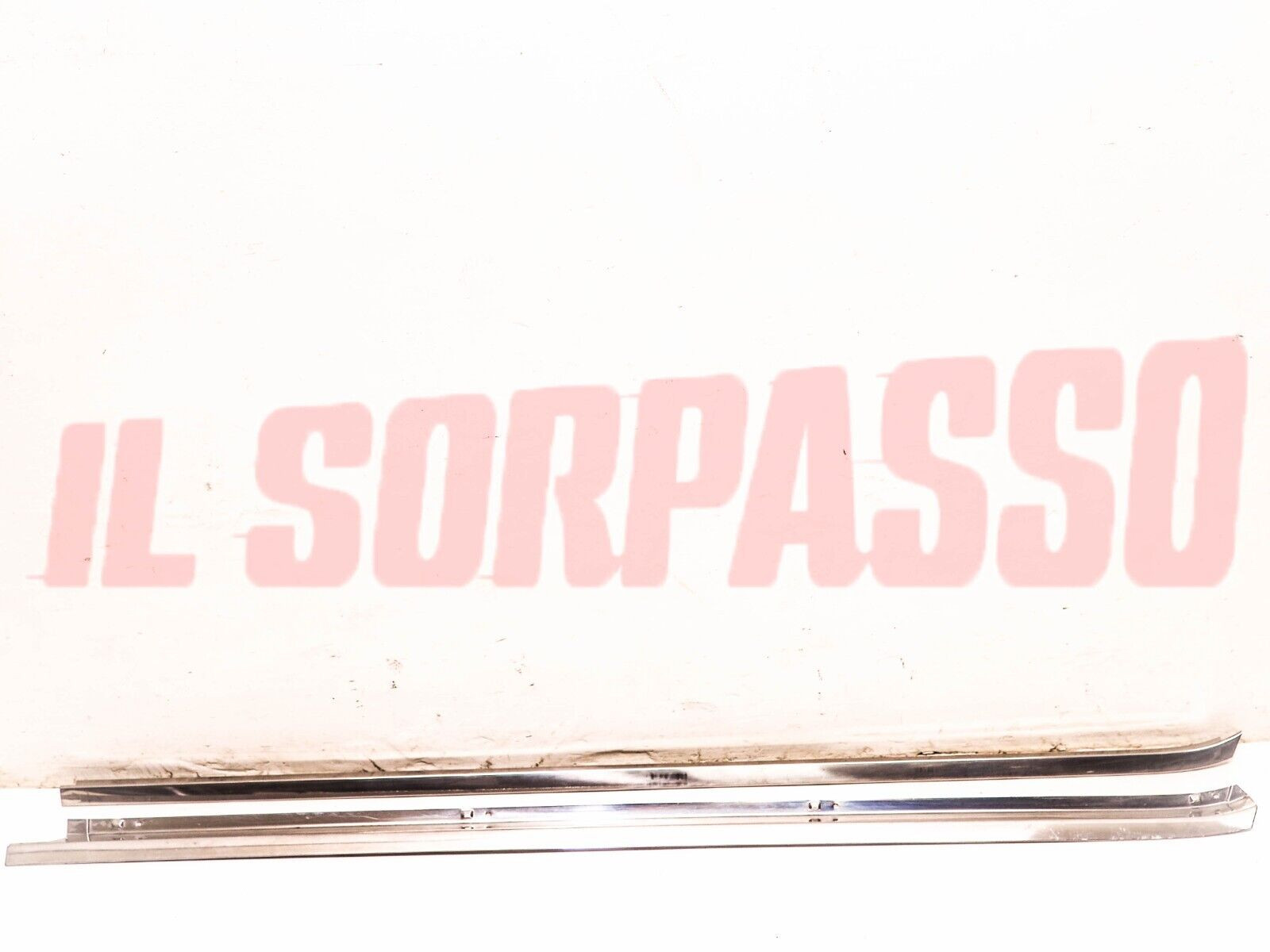 MODANATURE PROFILI RASAVETRI PORTA POSTERIORE SINISTRA SUP INF FIAT 132 BERLINA