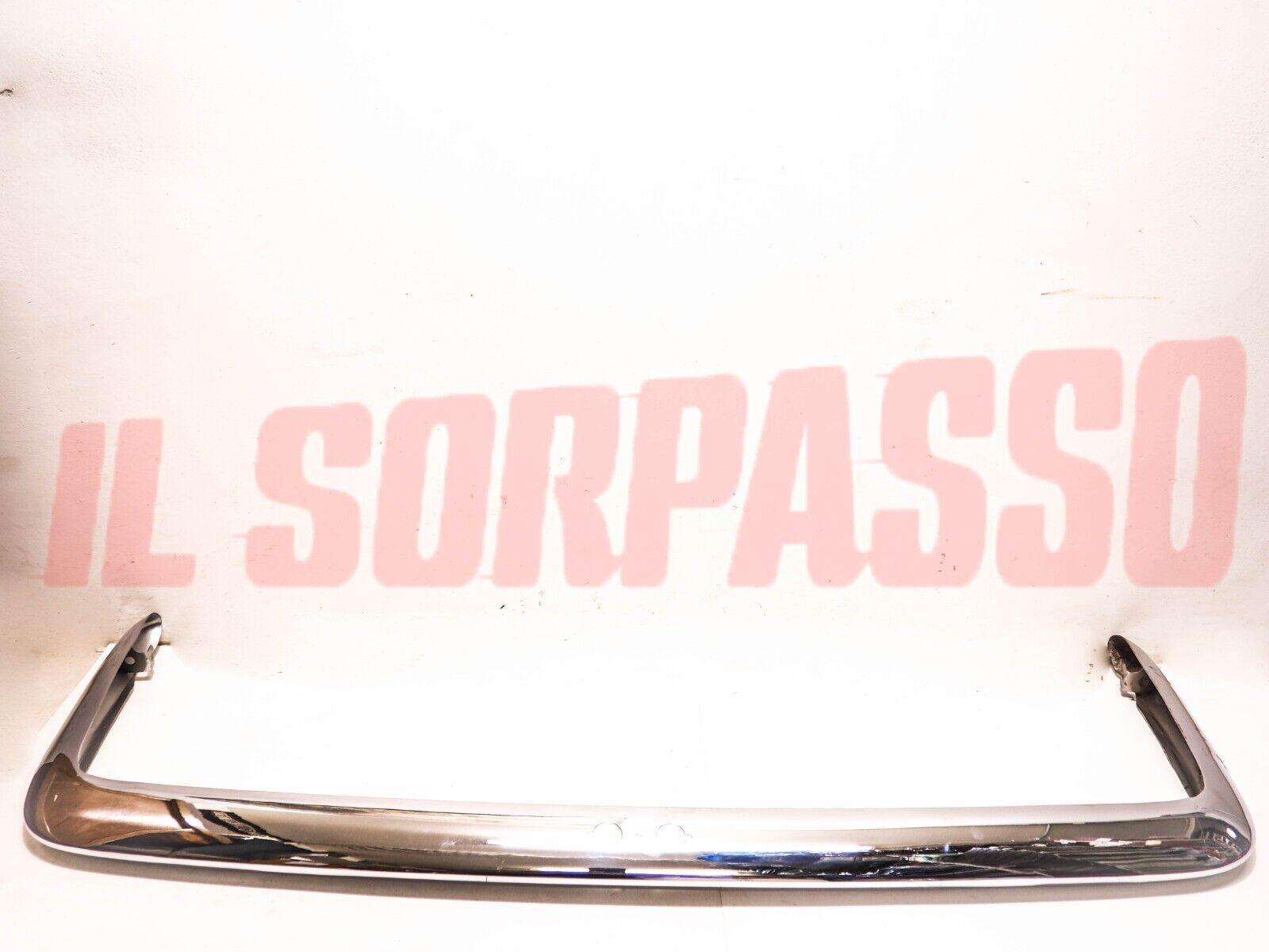 PARAURTI POSTERIORE FIAT 124 COUPE SPORT 1 - 2 SERIE ORIGINALE DIFETTATO