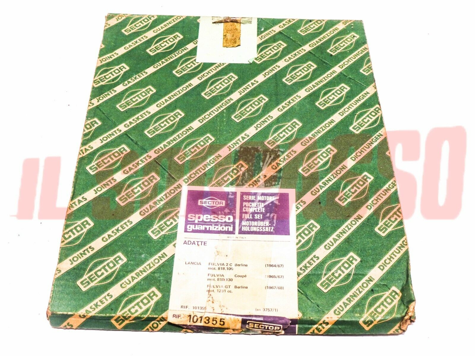 GUARNIZIONI SERIE MOTORE + TESTA TESTATA LANCIA FULVIA 2C + GT + COUPE ORIGINALI
