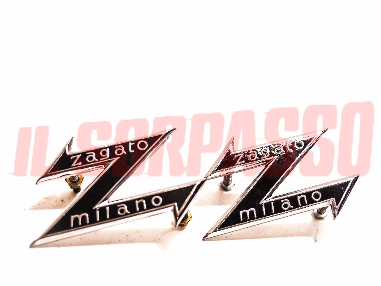 STEMMI SCRITTE LOGHI FREGI SMALTATO LANCIA FULVIA FLAVIA APPIA AR JUNIOR ZAGATO