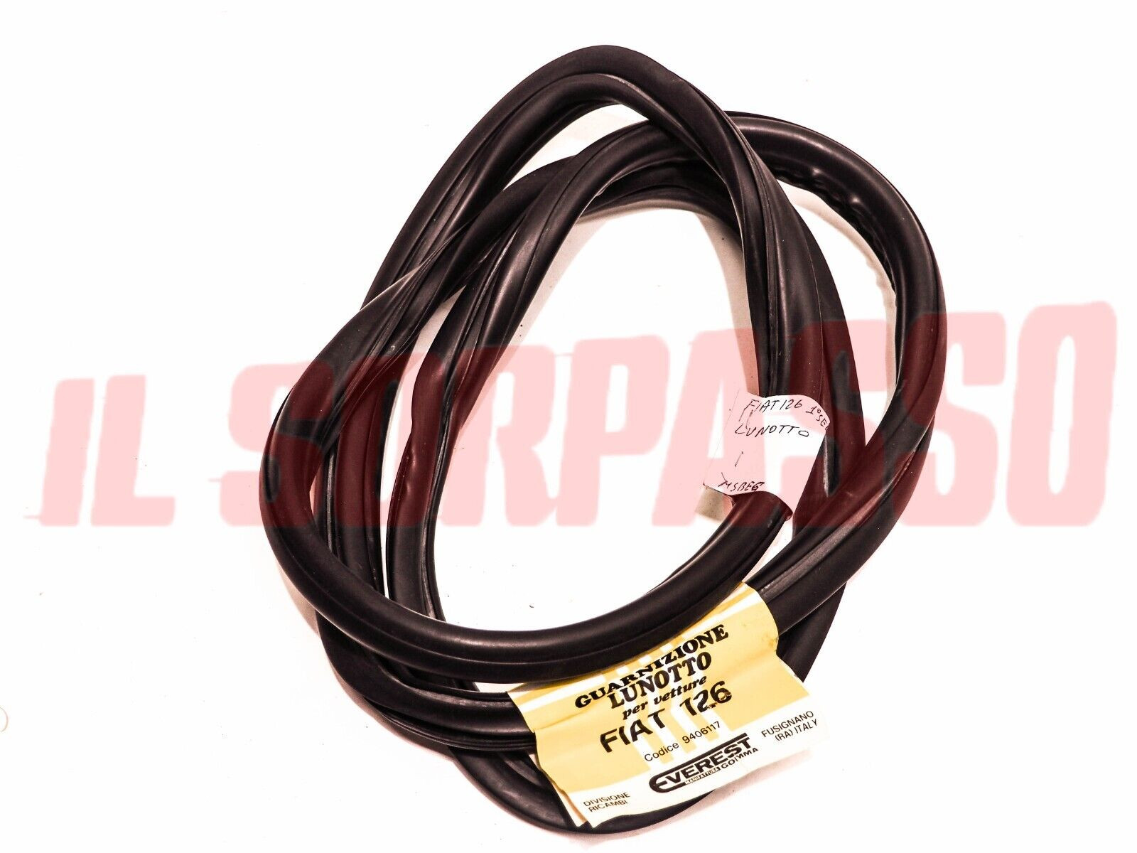 GUARNIZIONE VETRO LUNOTTO POSTERIORE FIAT 126 1 SERIE ORIGINALE