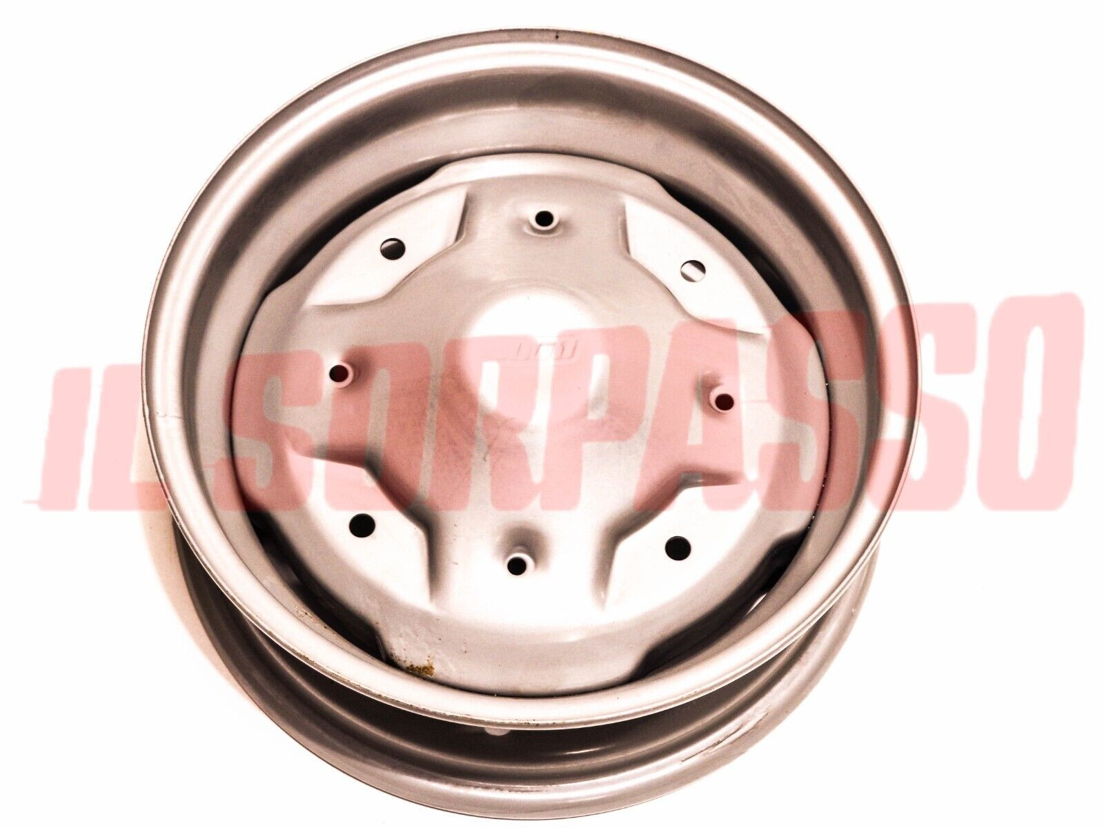 CERCHIO RUOTA FIAT 126 1 SERIE 4x12 NUOVO ORIGINALE